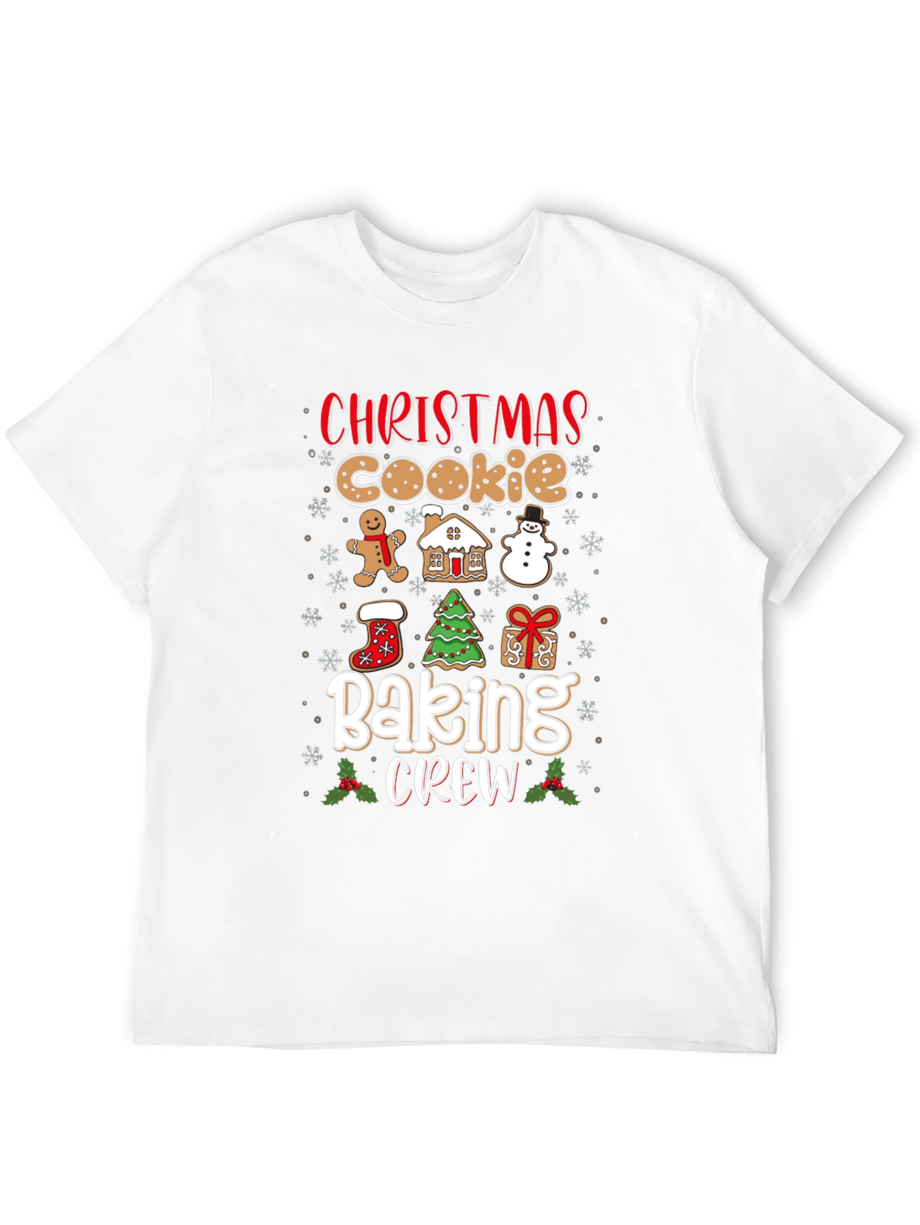 Christmas Cookie Baking Crew T-Shirt