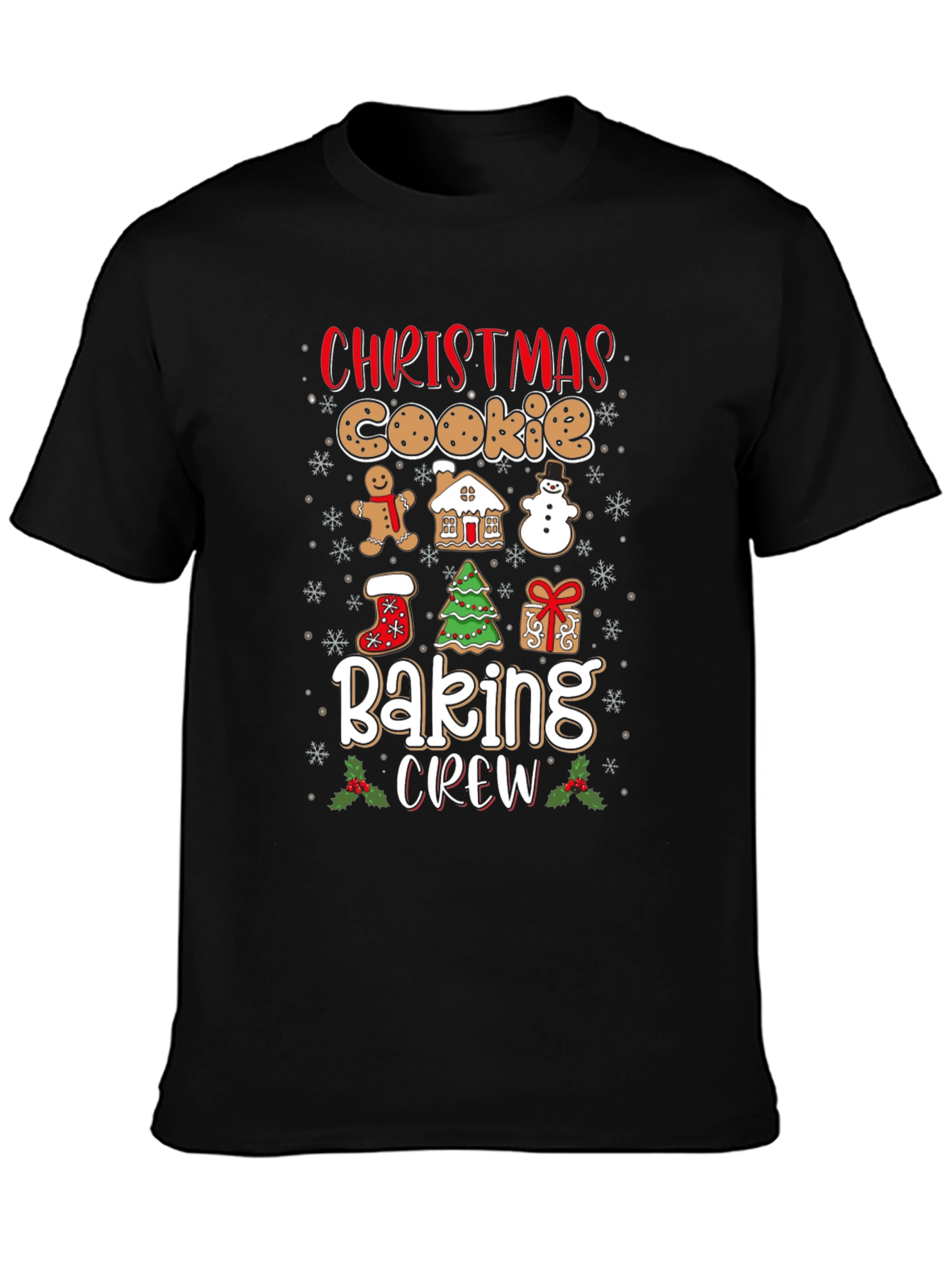 Christmas Cookie Baking Crew T-Shirt