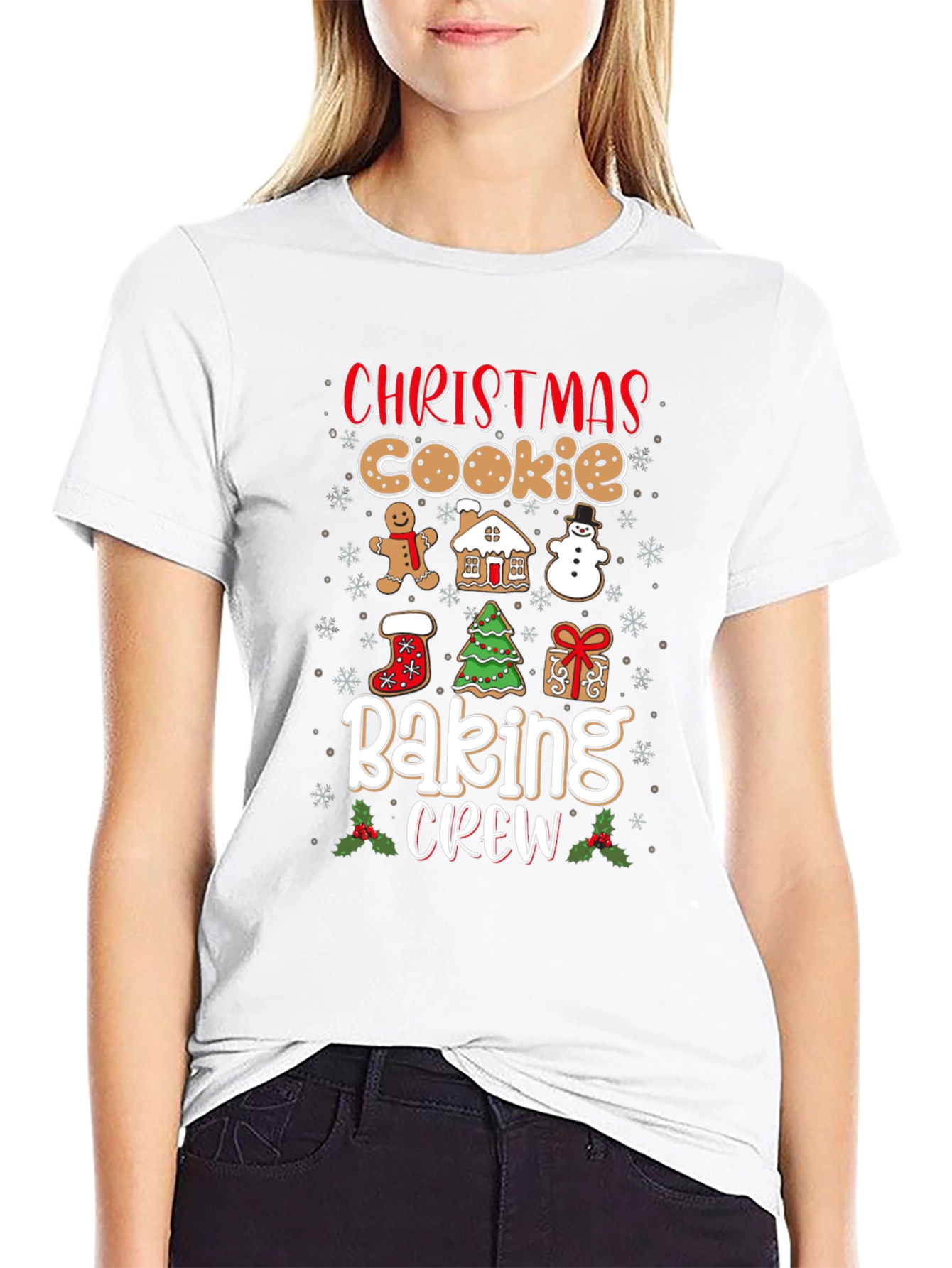Christmas Cookie Baking Crew T-Shirt