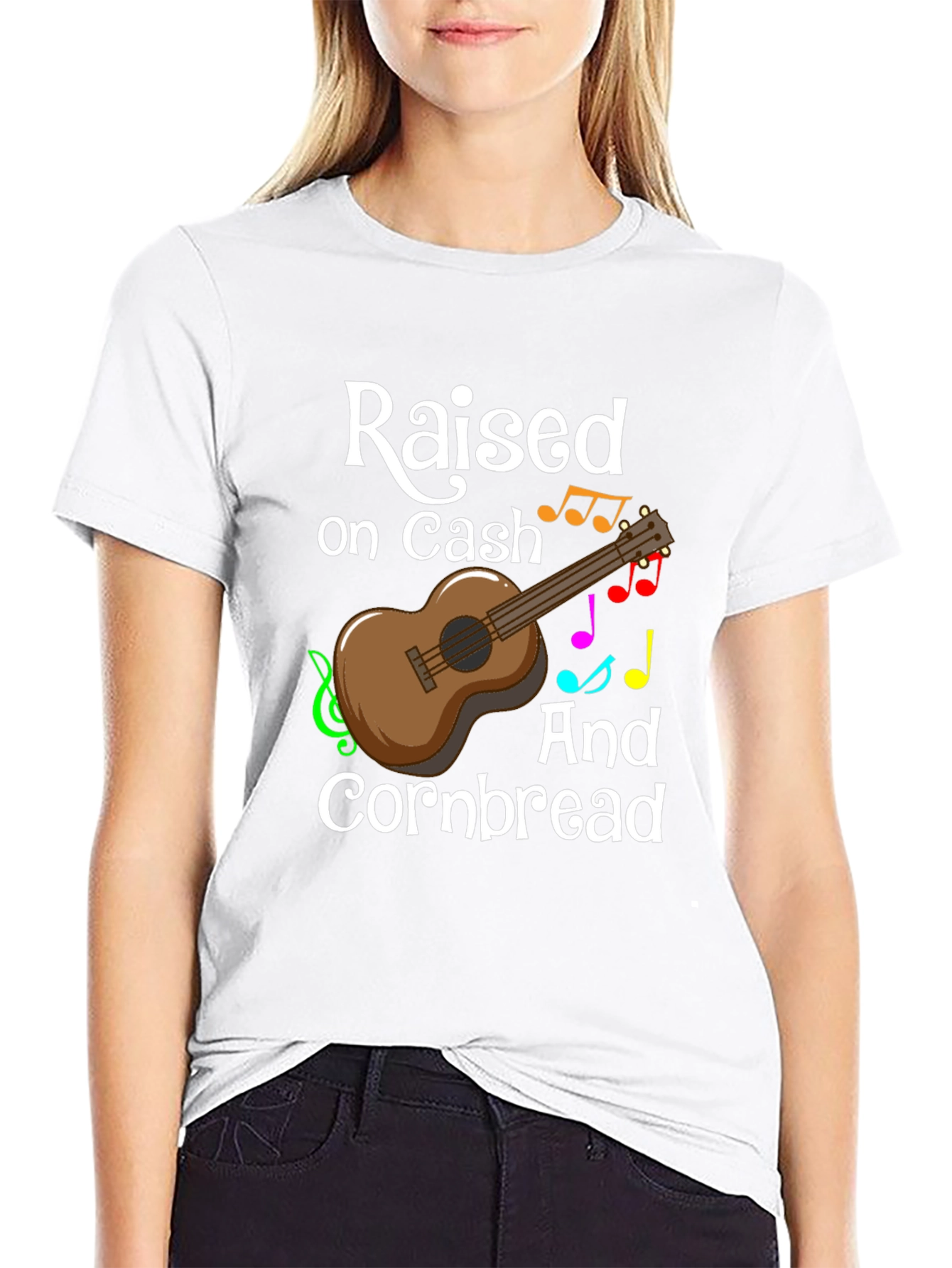 Raised on Cash and Cornbread T-Shirt