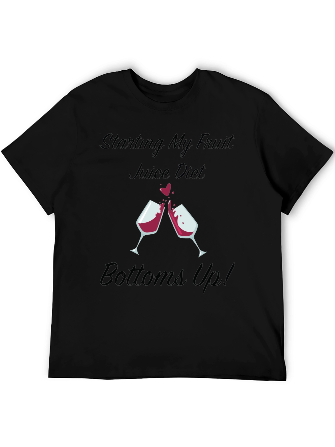 Fruit Juice Diet T-Shirt - Bottoms Up!
