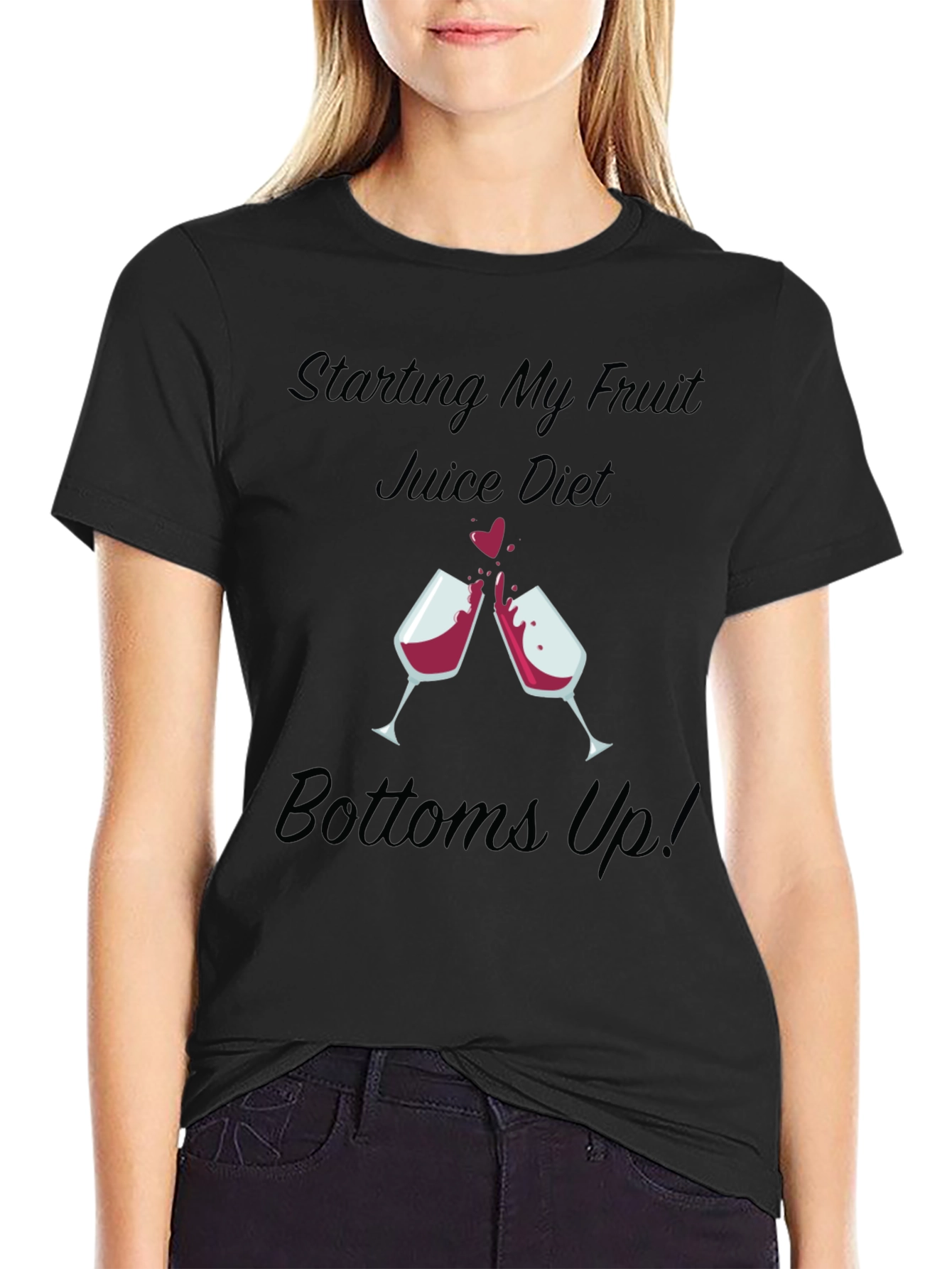 Fruit Juice Diet T-Shirt - Bottoms Up!