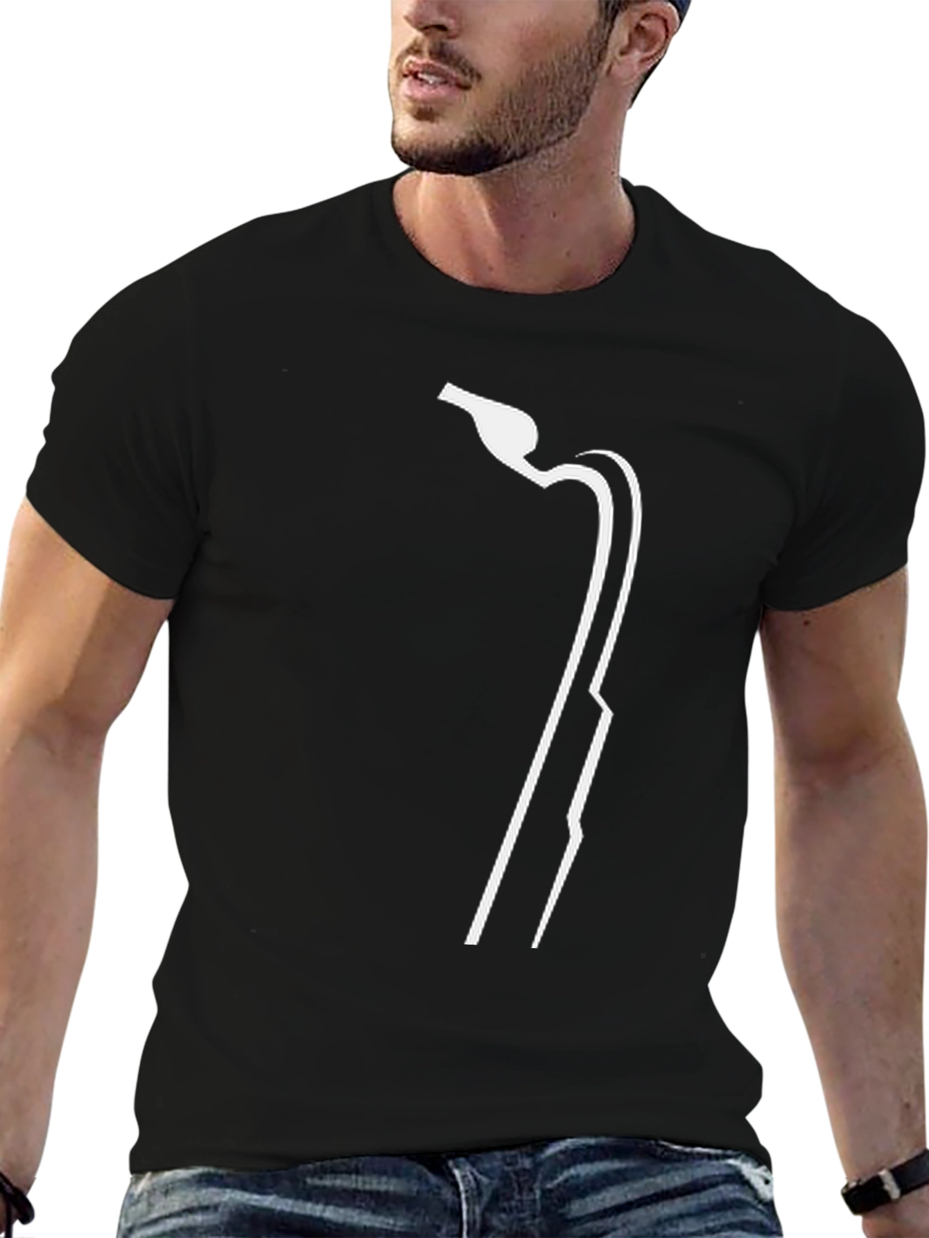 Saxophone Graphic Tee - Cool Musician Shirt