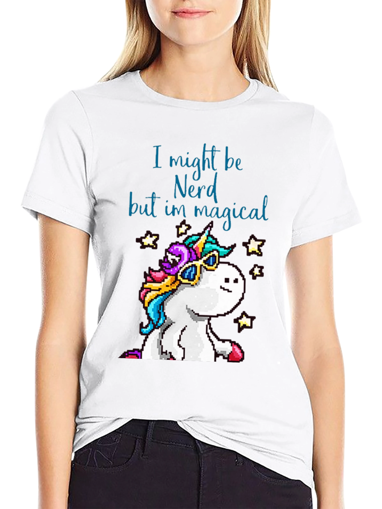 Magical Nerd Unicorn T-Shirt