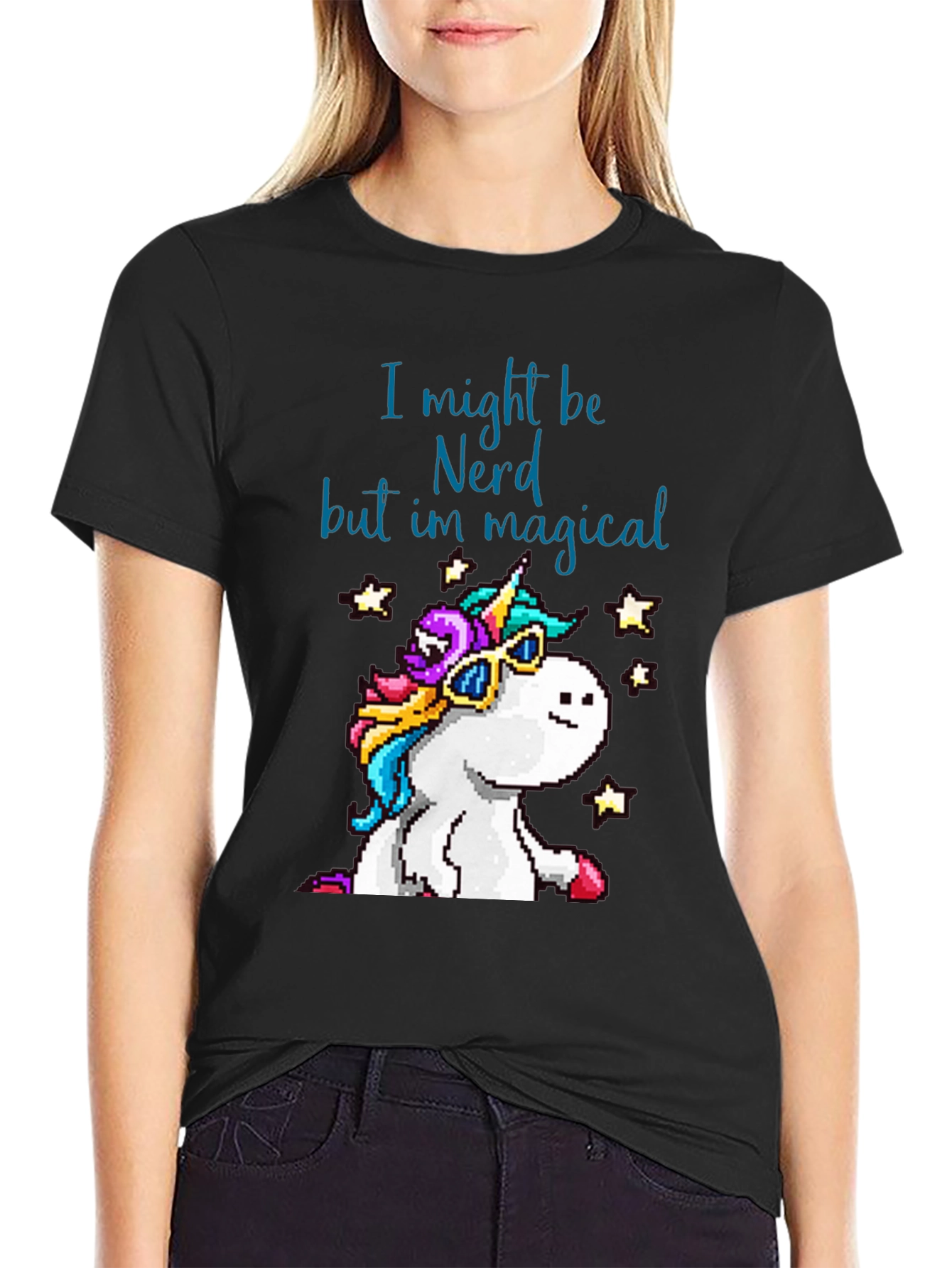 Magical Nerd Unicorn T-Shirt