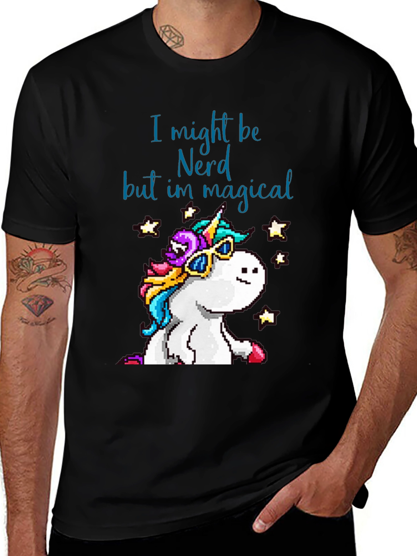 Magical Nerd Unicorn T-Shirt