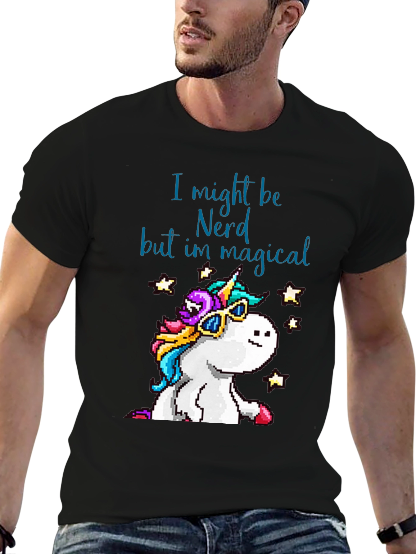 Magical Nerd Unicorn T-Shirt