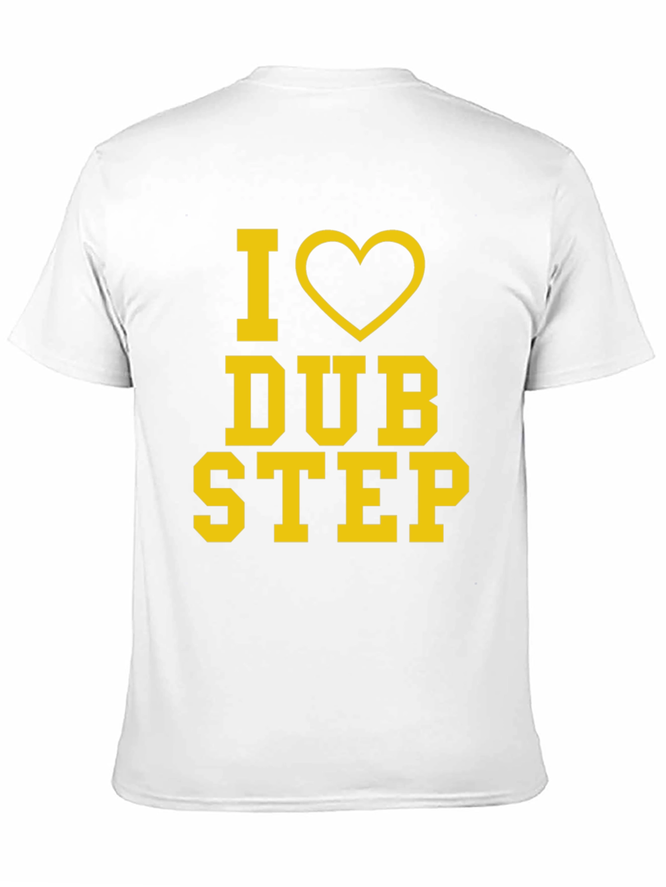 I Love Dubstep Black Graphic Tee