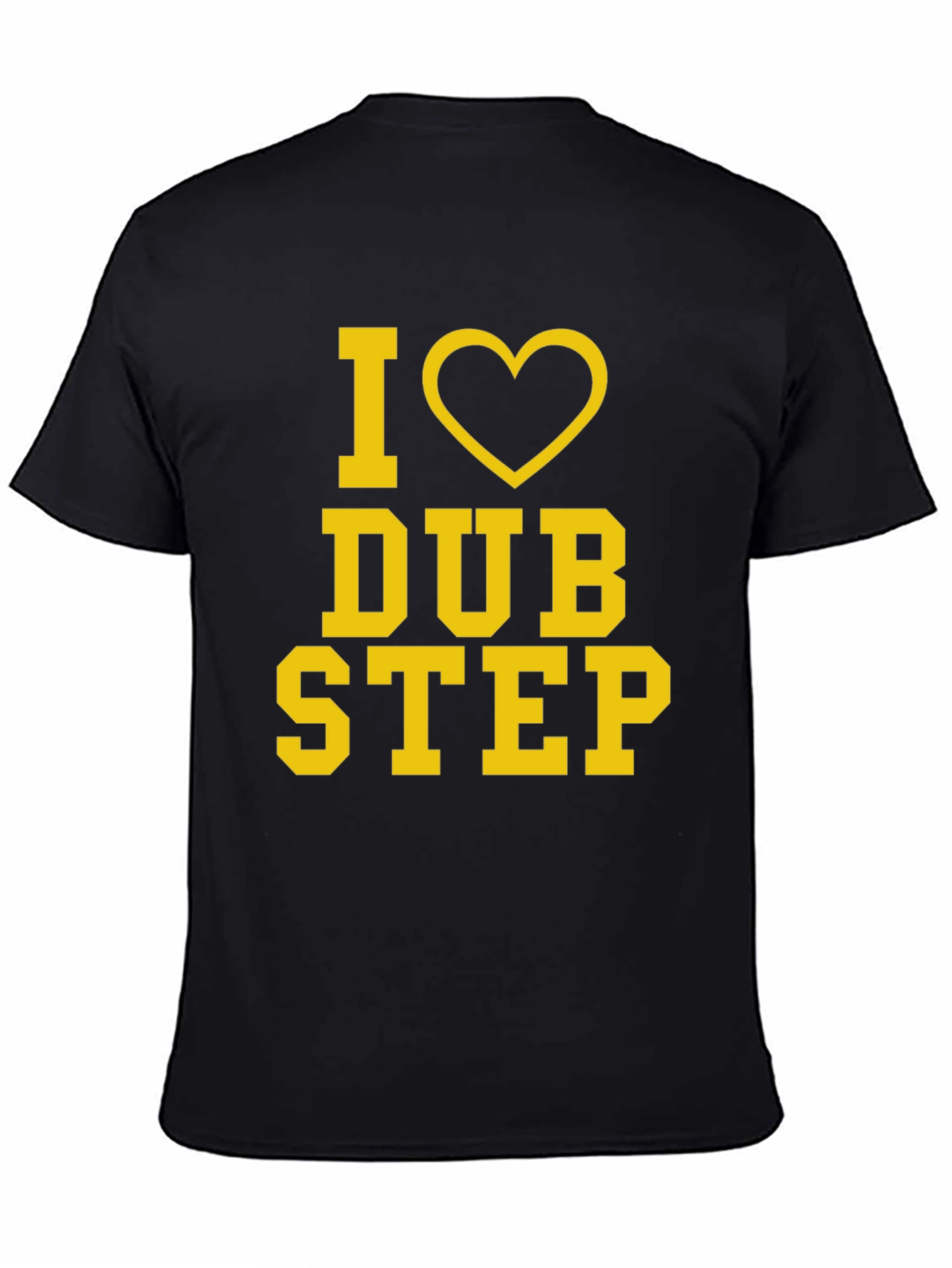 I Love Dubstep Black Graphic Tee
