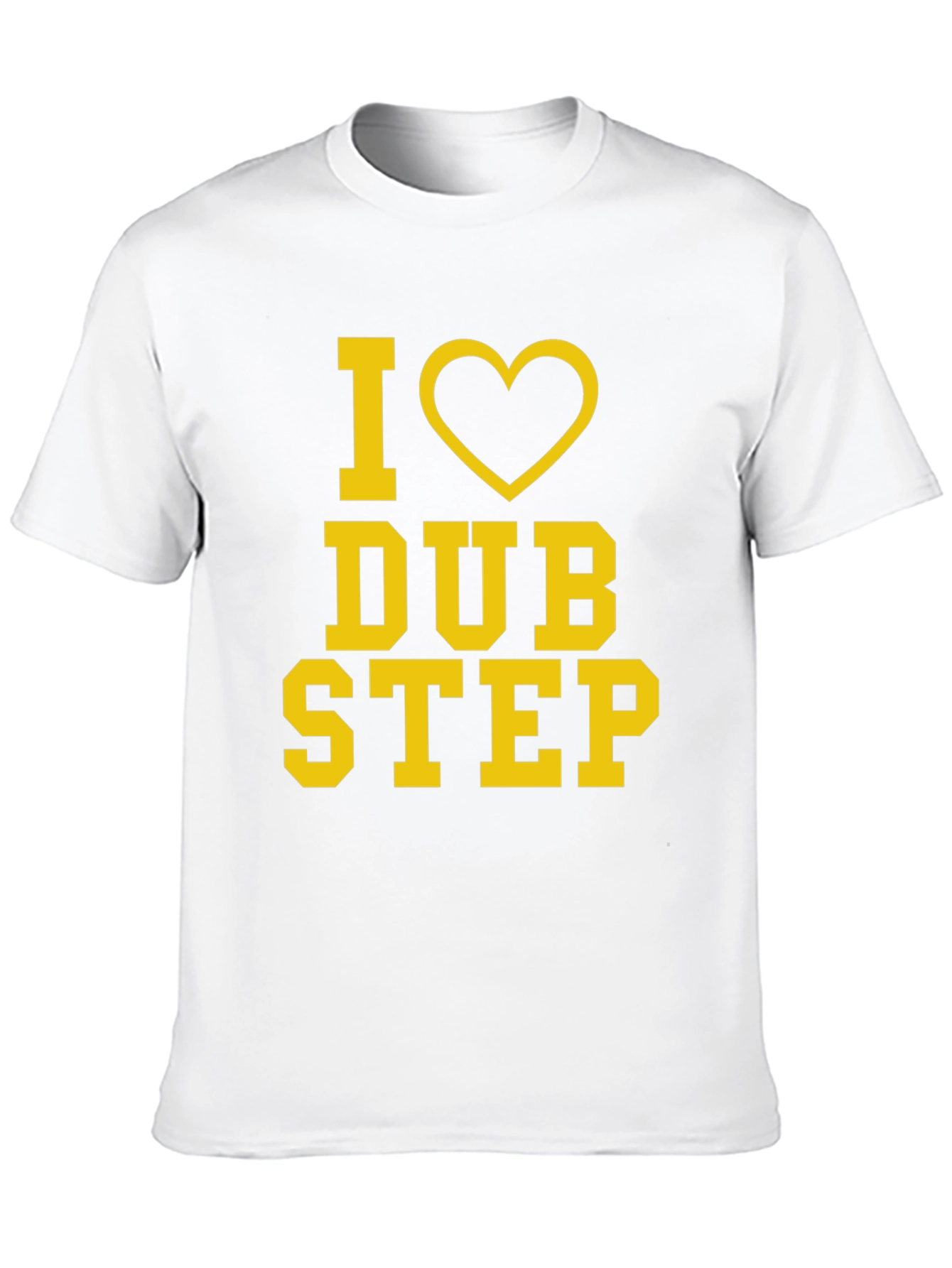 I Love Dubstep Black Graphic Tee