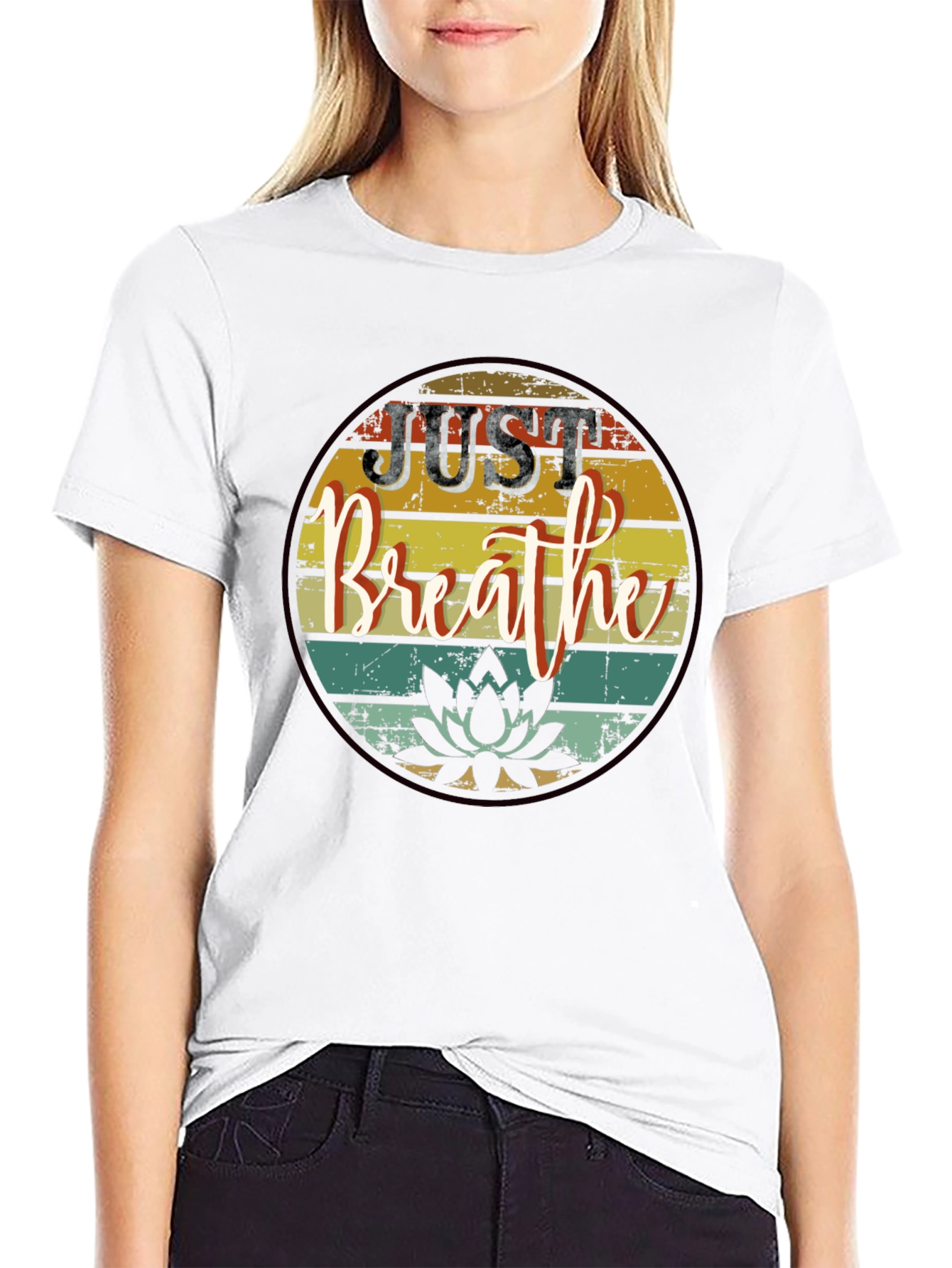 Just Breathe T-Shirt - Relaxed Fit