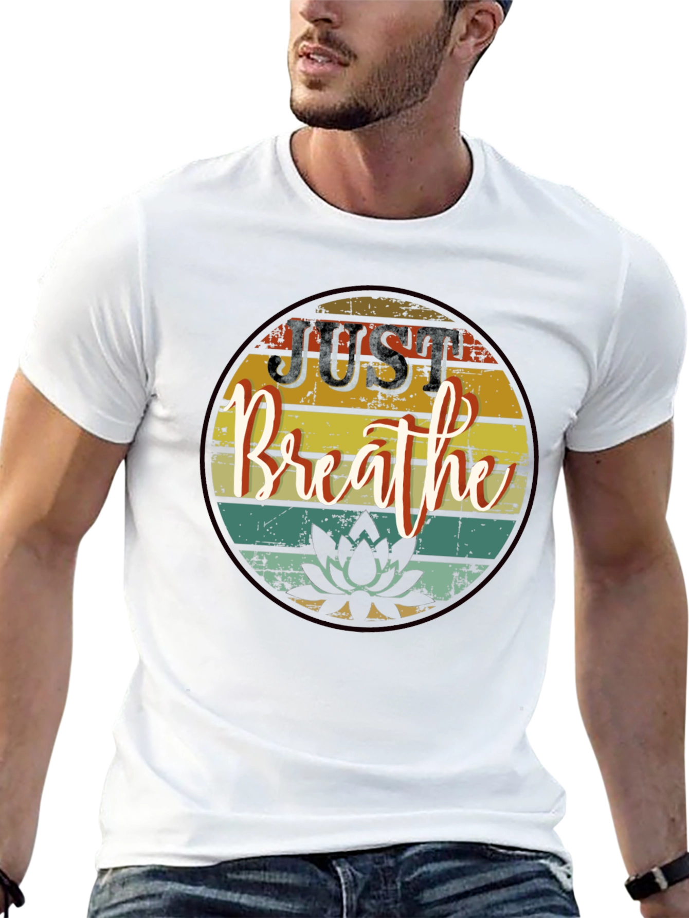 Just Breathe T-Shirt - Relaxed Fit