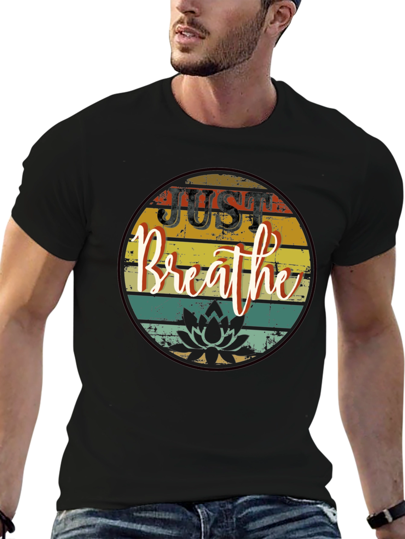 Just Breathe T-Shirt - Relaxed Fit