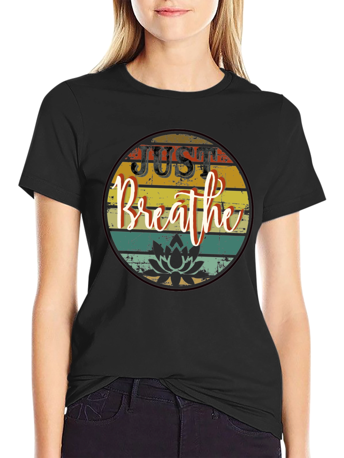 Just Breathe T-Shirt - Relaxed Fit