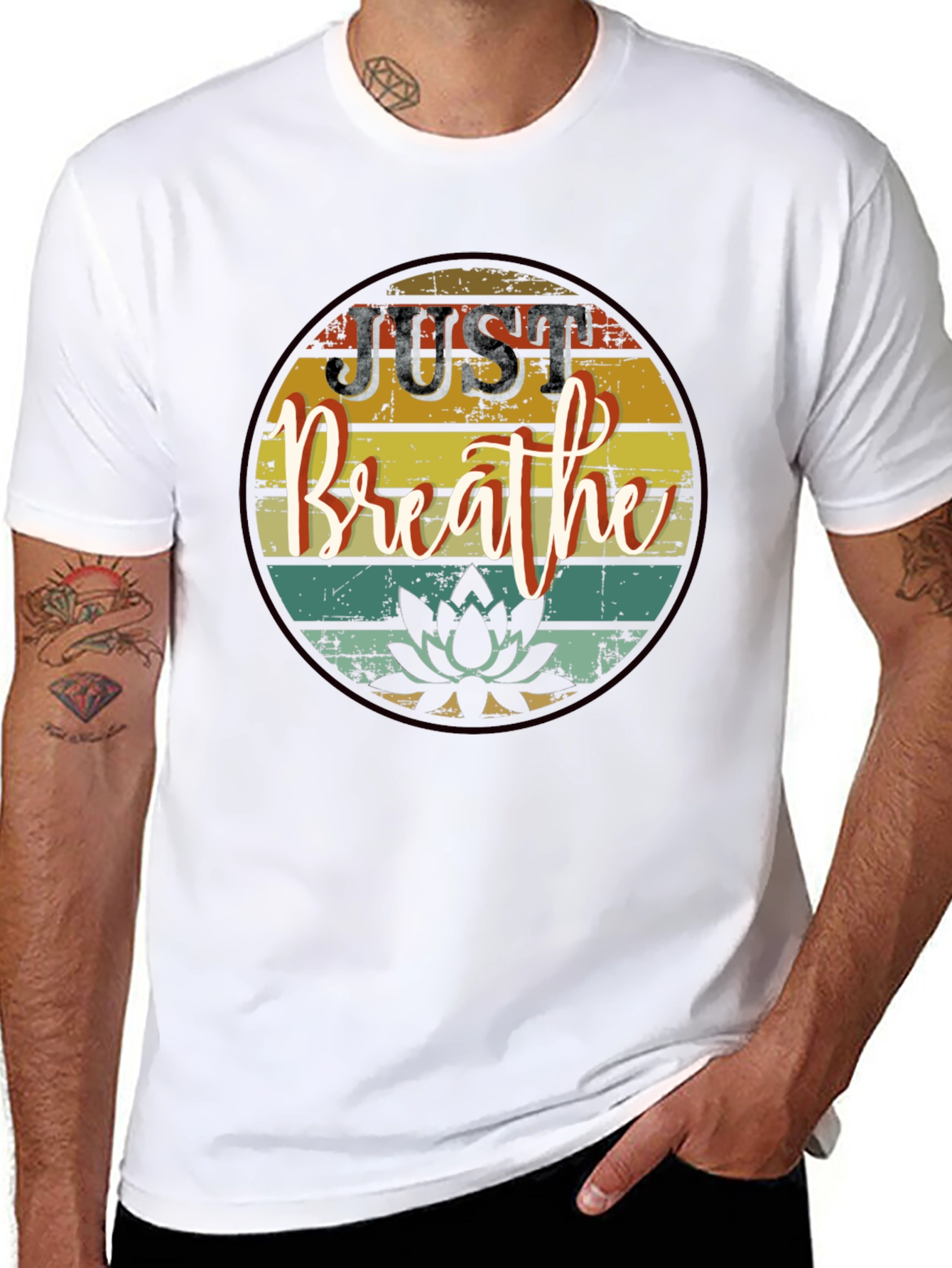 Just Breathe T-Shirt - Relaxed Fit