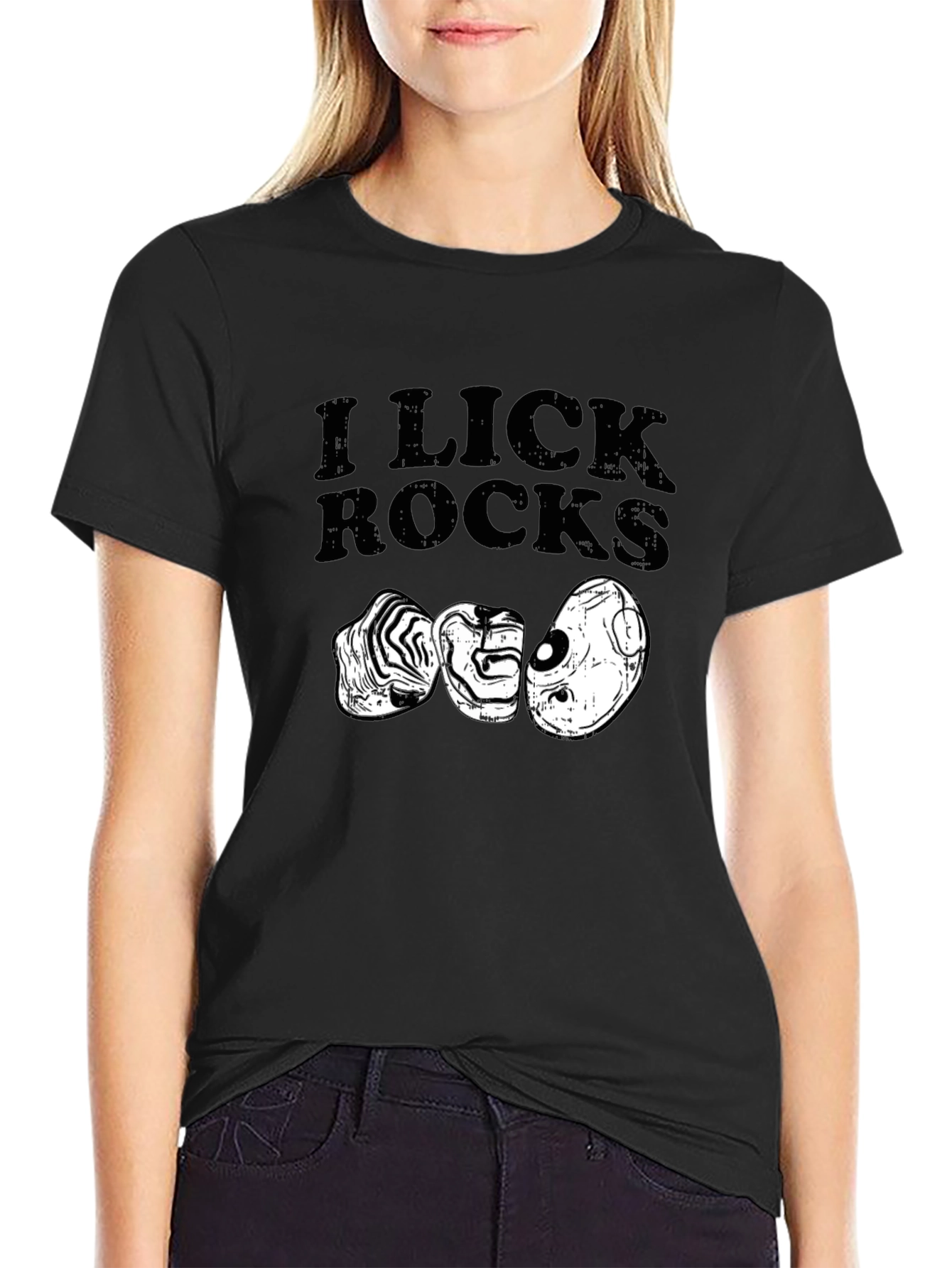 I Lick Rocks Graphic Tee