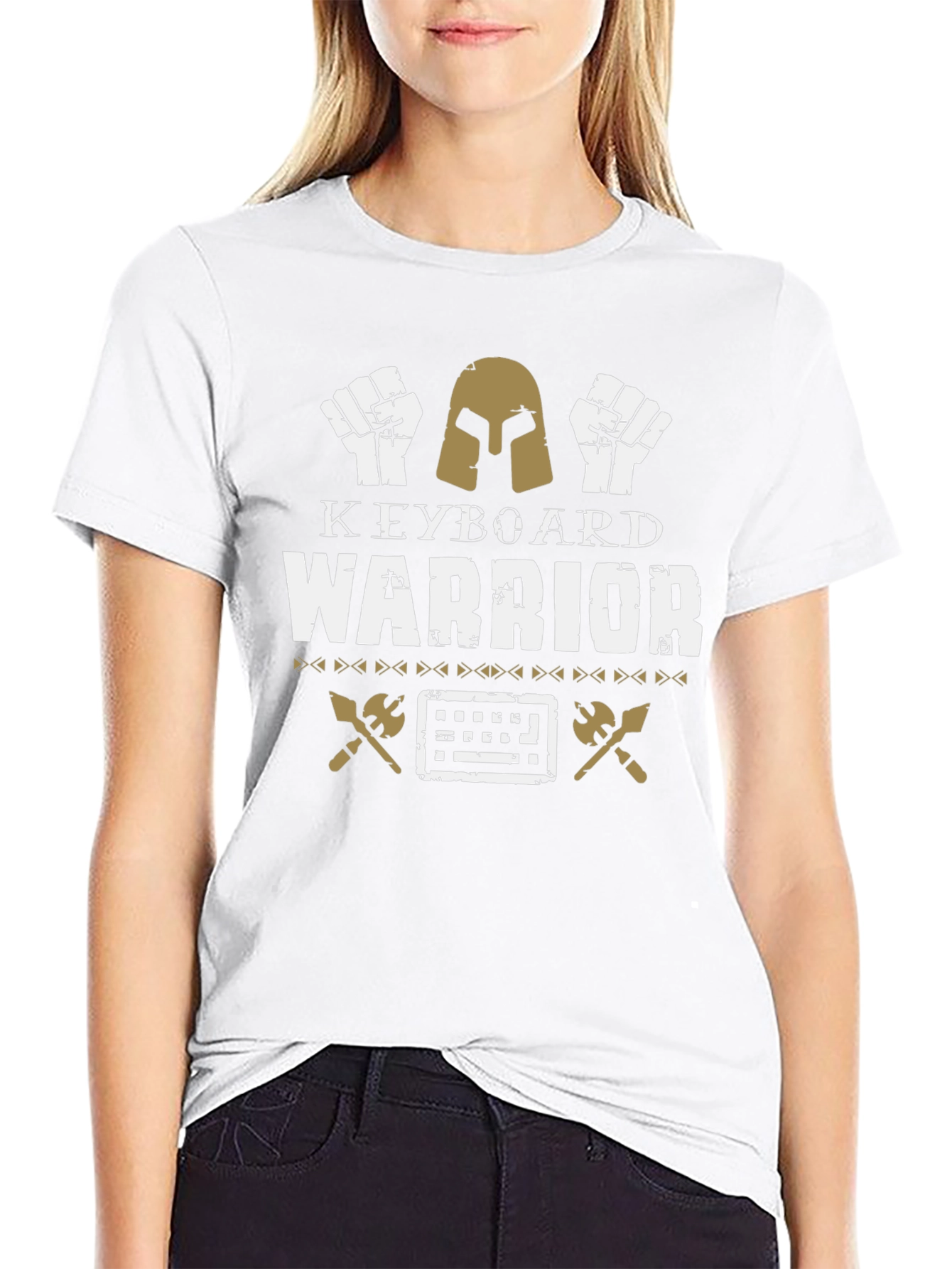 Keyboard Warrior T-Shirt - Gamer Gift