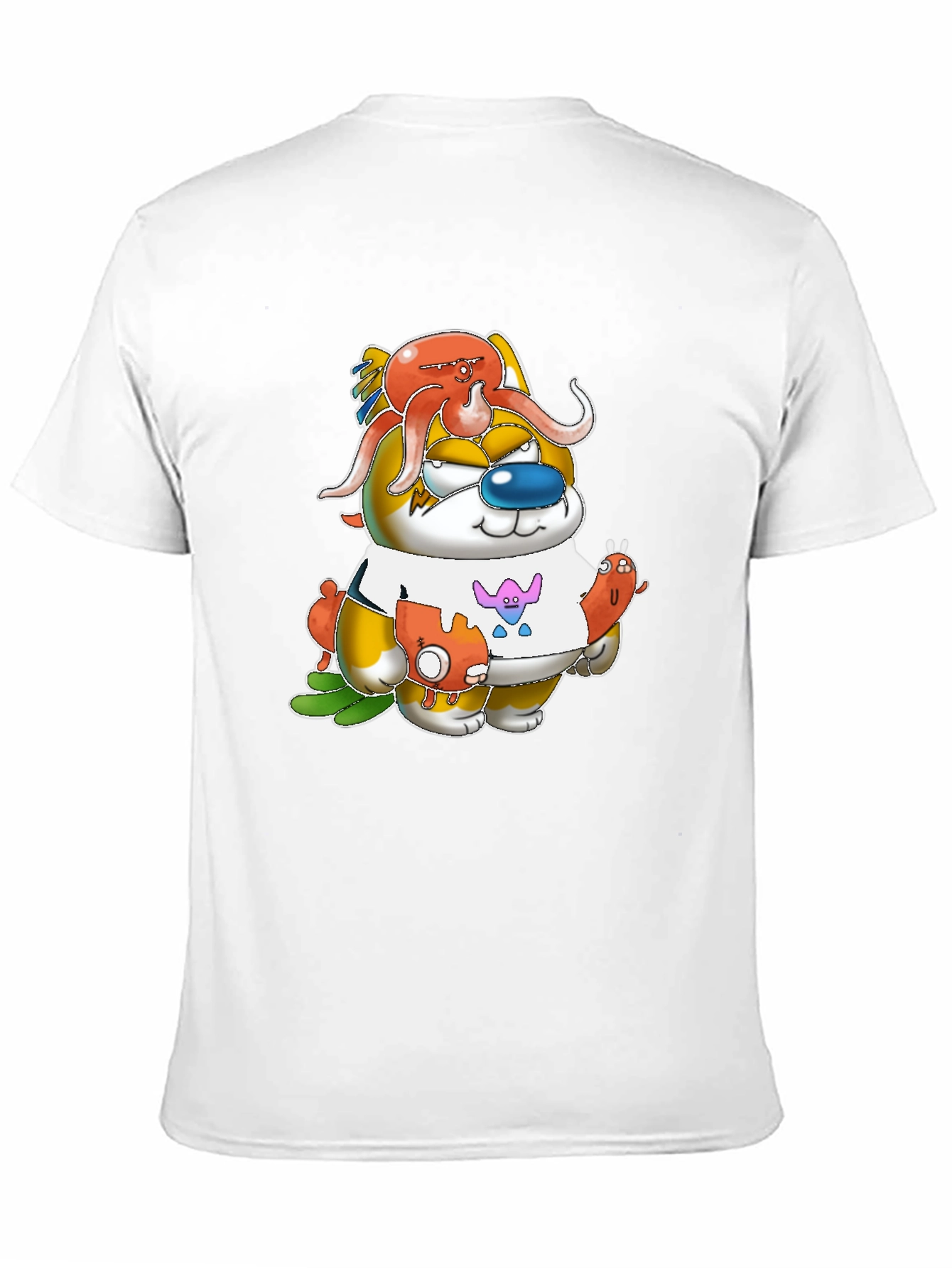 Cartoon Character Graphic T-Shirt