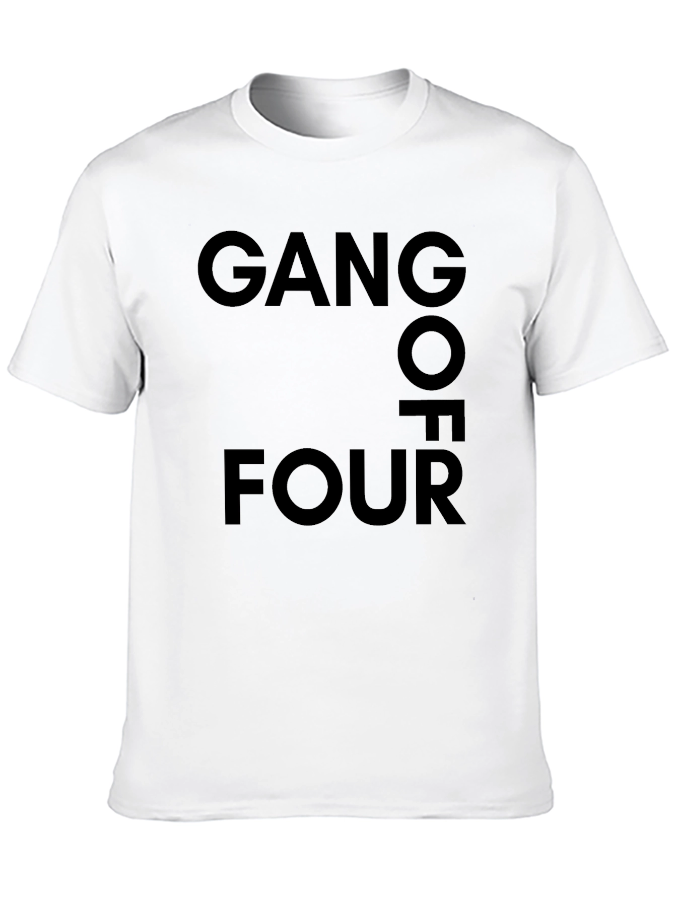Gang of Four Graphic T-Shirt - Black Cotton Tee