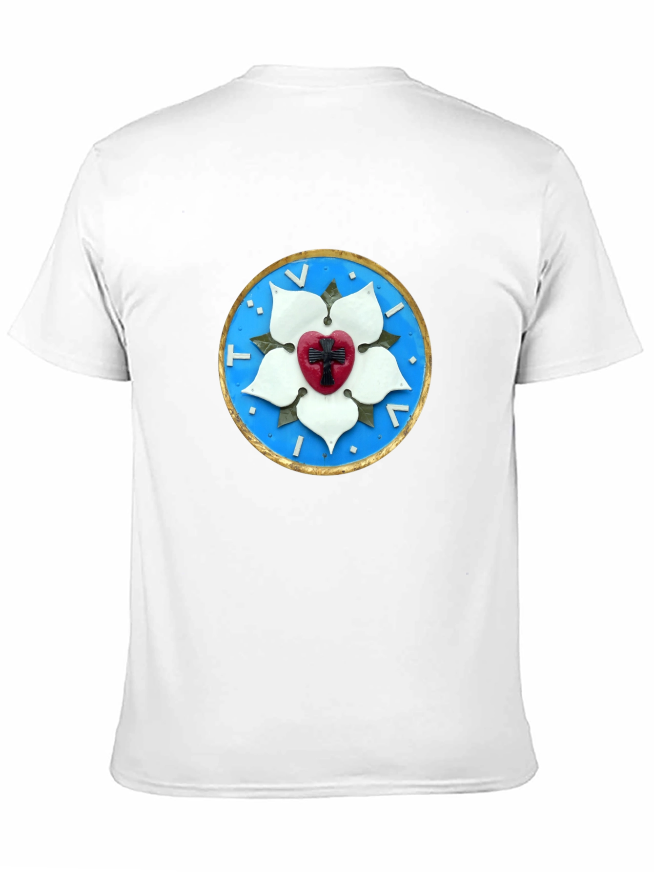 Luther Rose Seal Black T-Shirt