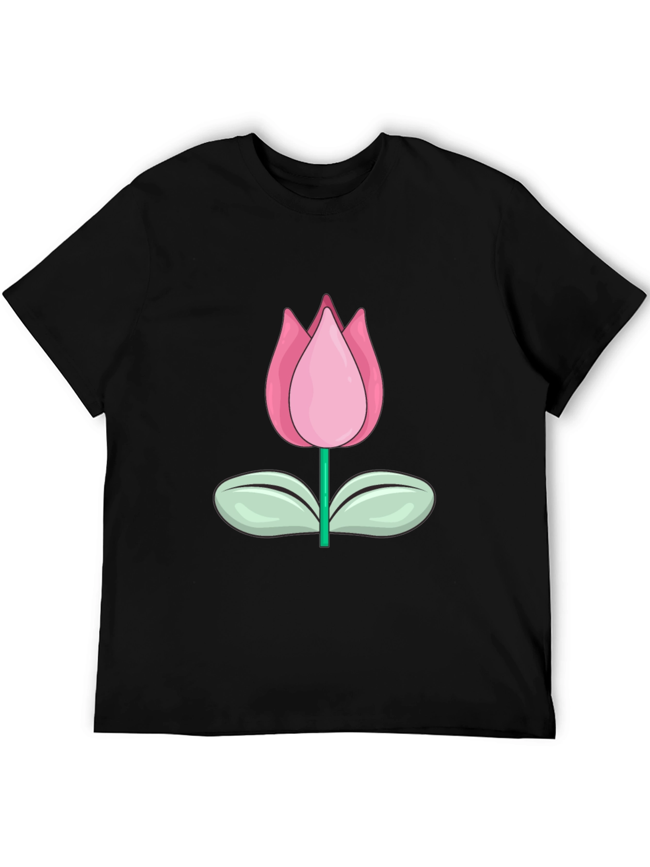Tulip Graphic Tee - Stylish Casual Wear