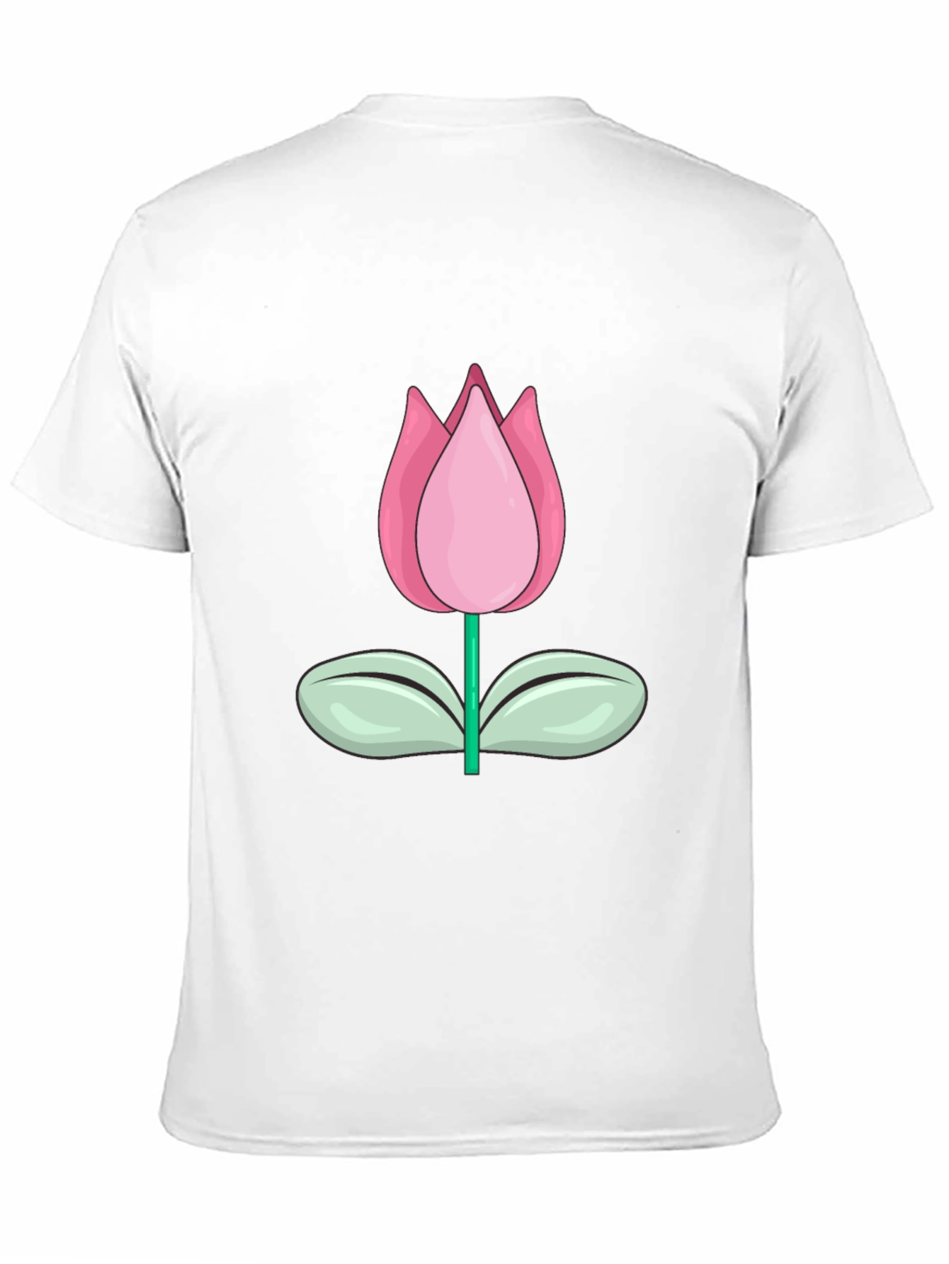 Tulip Graphic Tee - Stylish Casual Wear