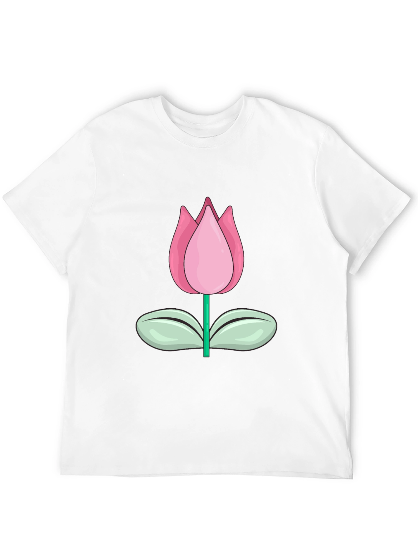 Tulip Graphic Tee - Stylish Casual Wear