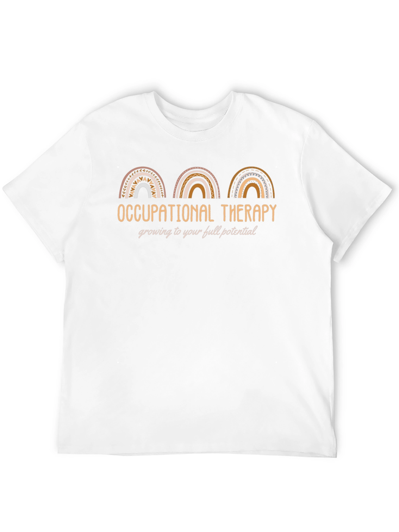 Occupational Therapy Rainbow Graphic Tee