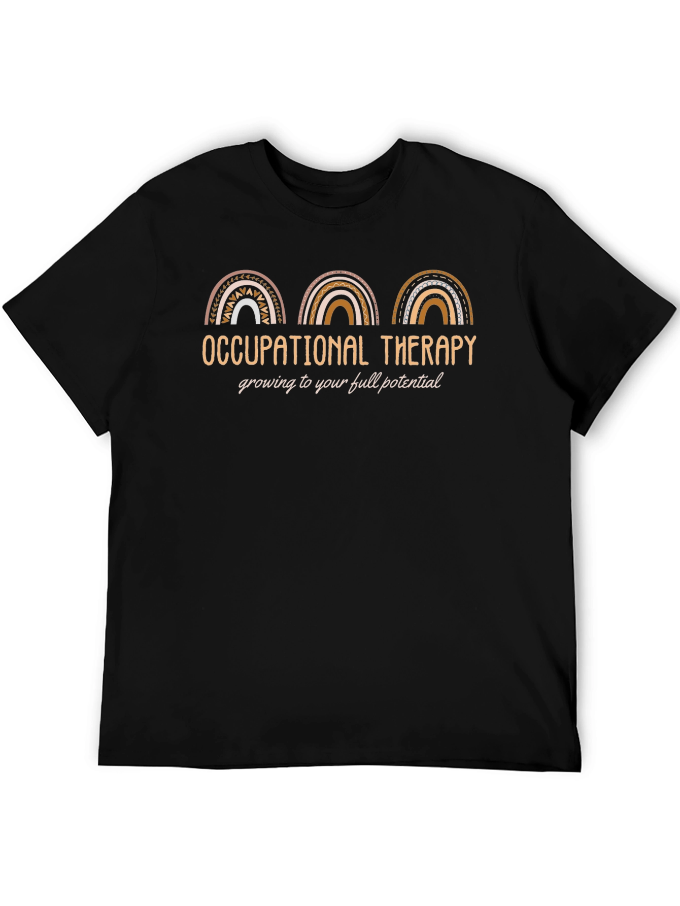 Occupational Therapy Rainbow Graphic Tee