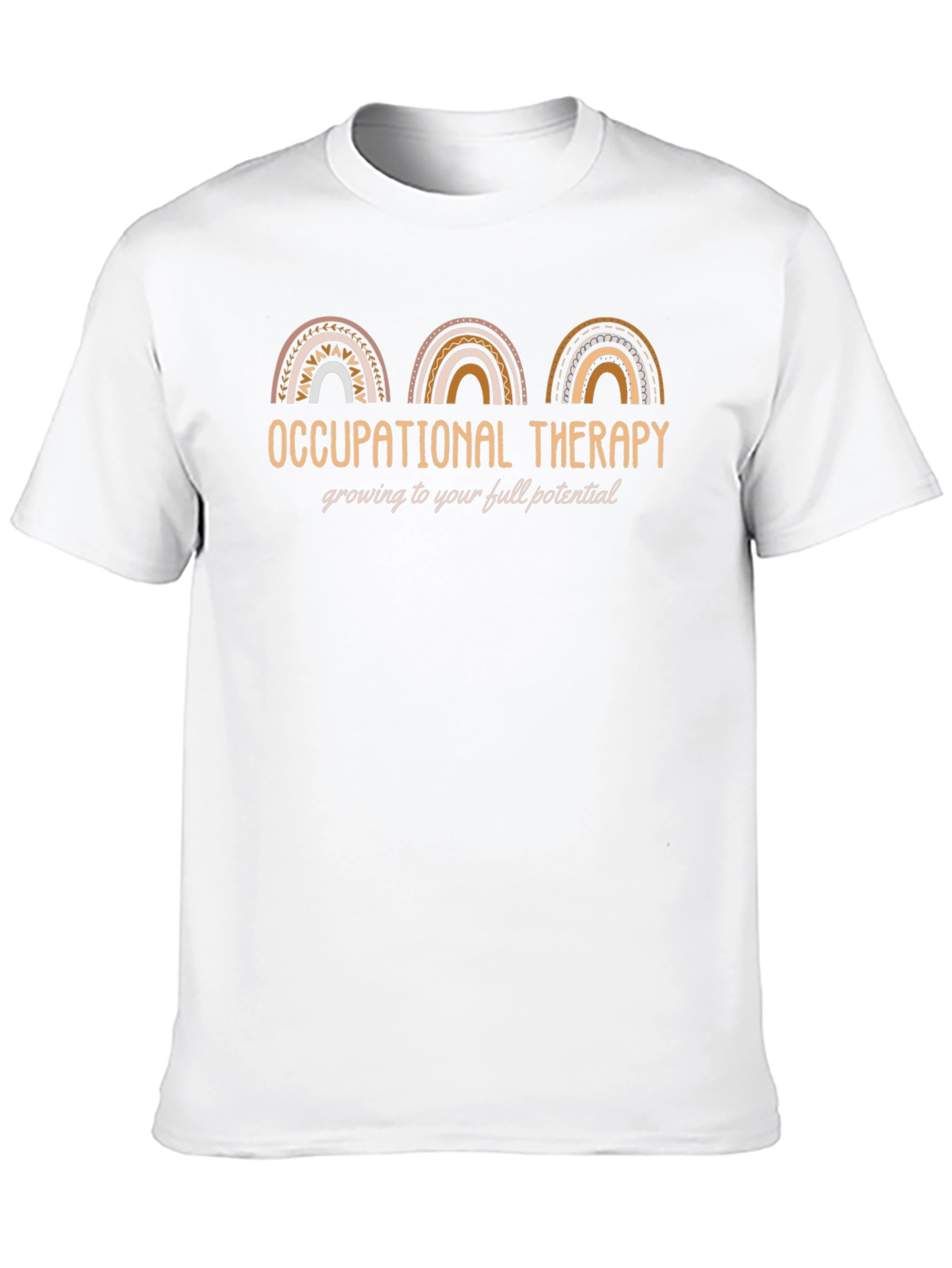 Occupational Therapy Rainbow Graphic Tee