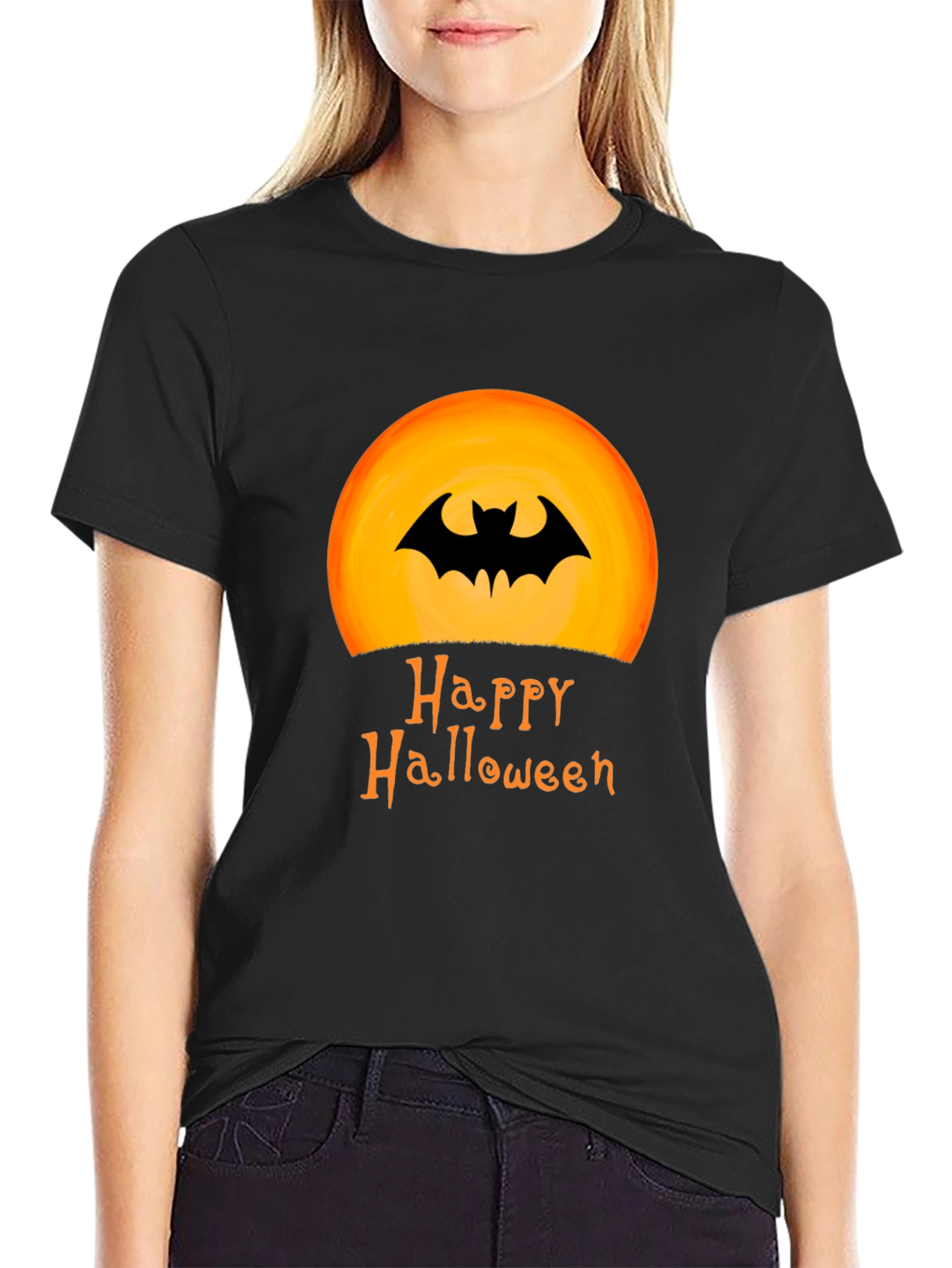 Happy Halloween Bat T-Shirt