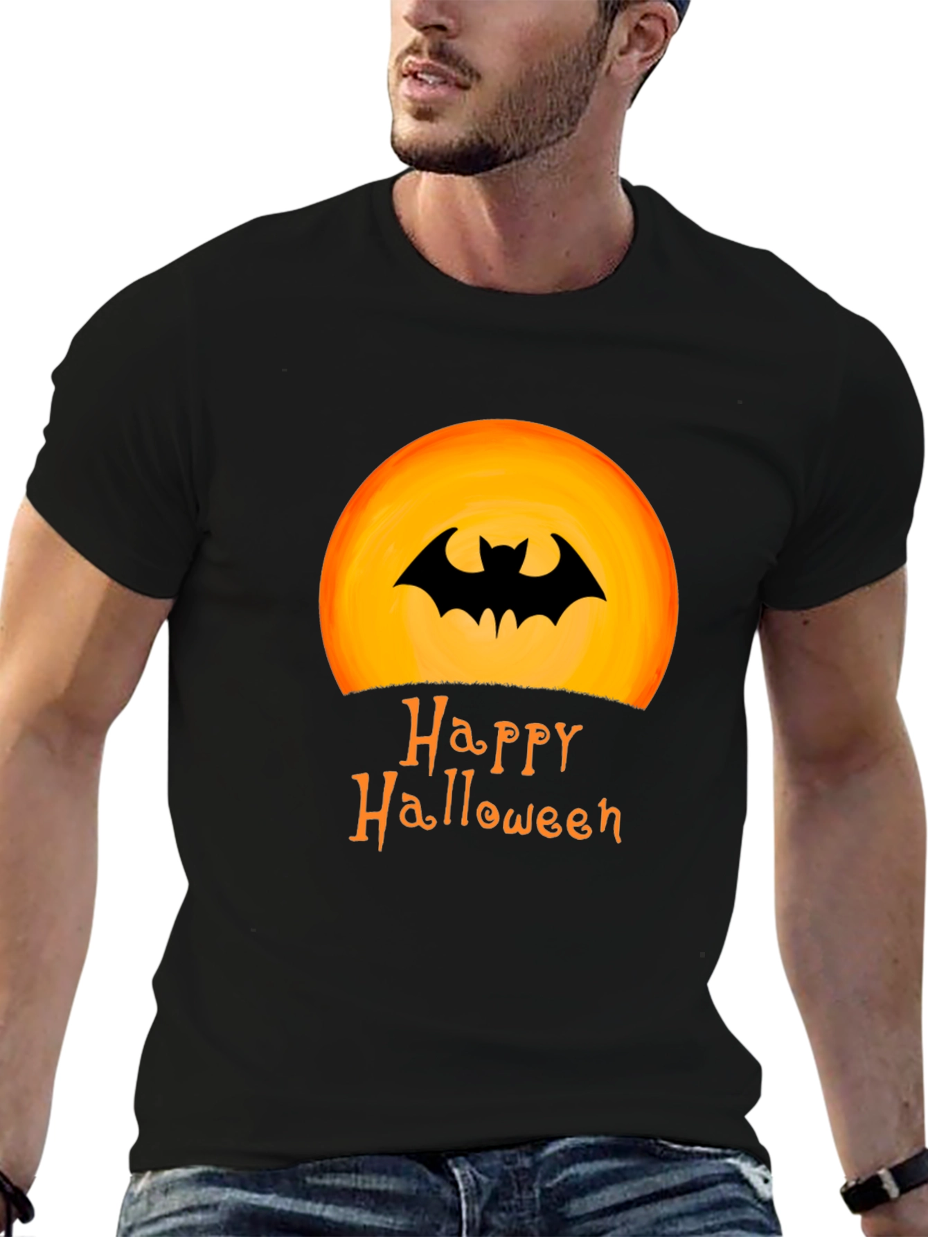 Happy Halloween Bat T-Shirt