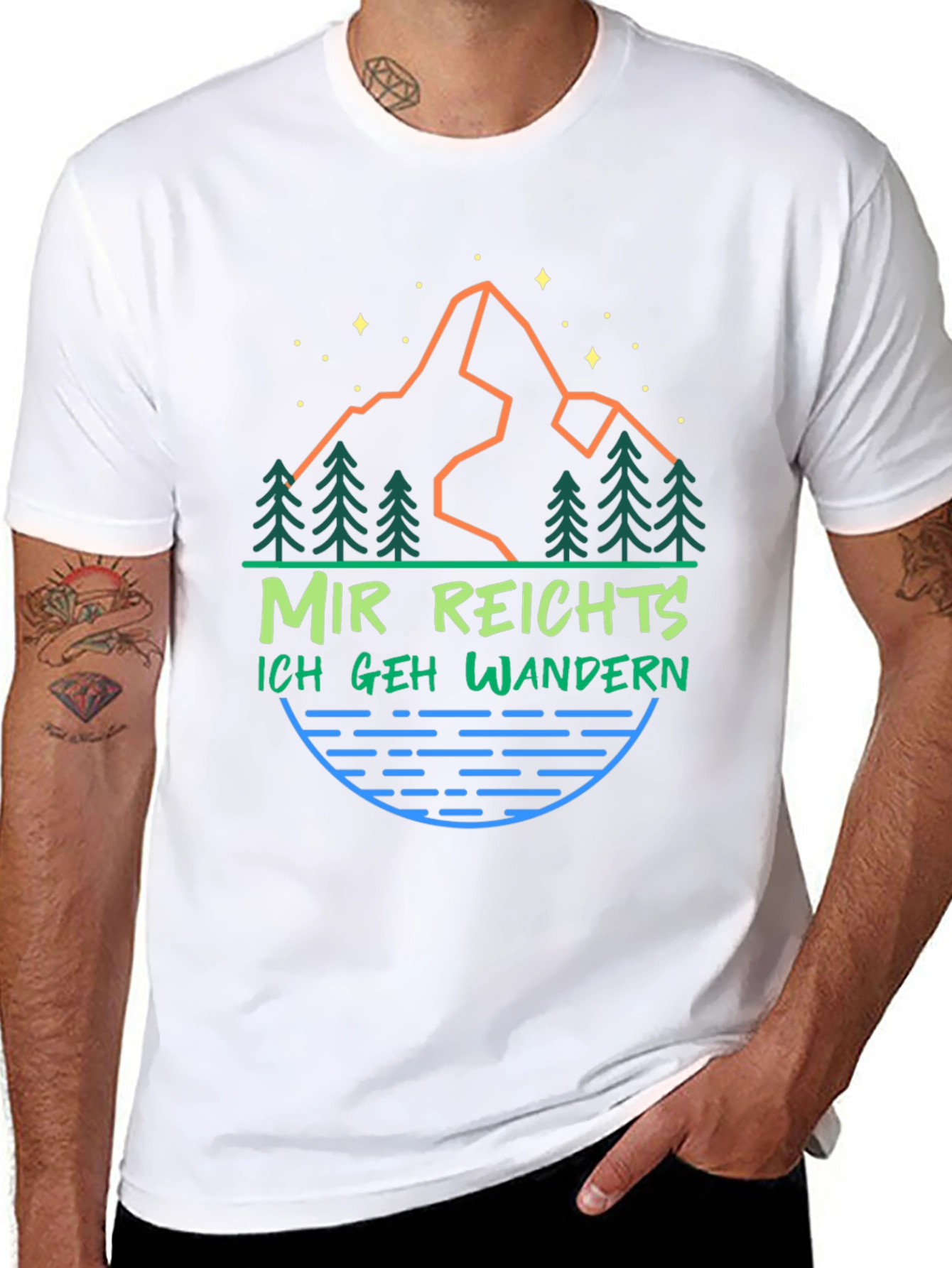 Hiking T-Shirt - Mir Reichts Ich Geh Wandern