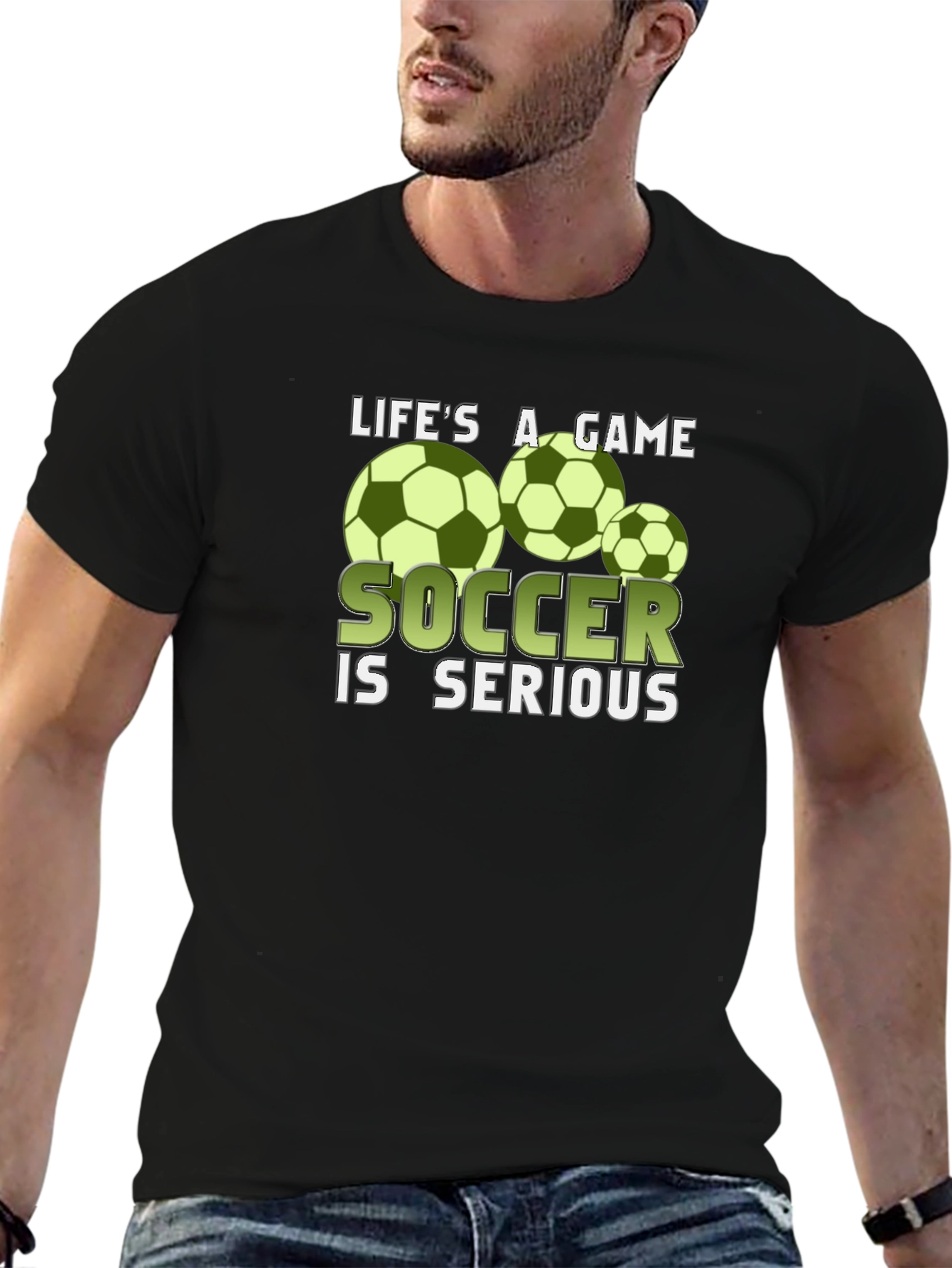 Lifes A Game Soccer is Serious T-Shirt