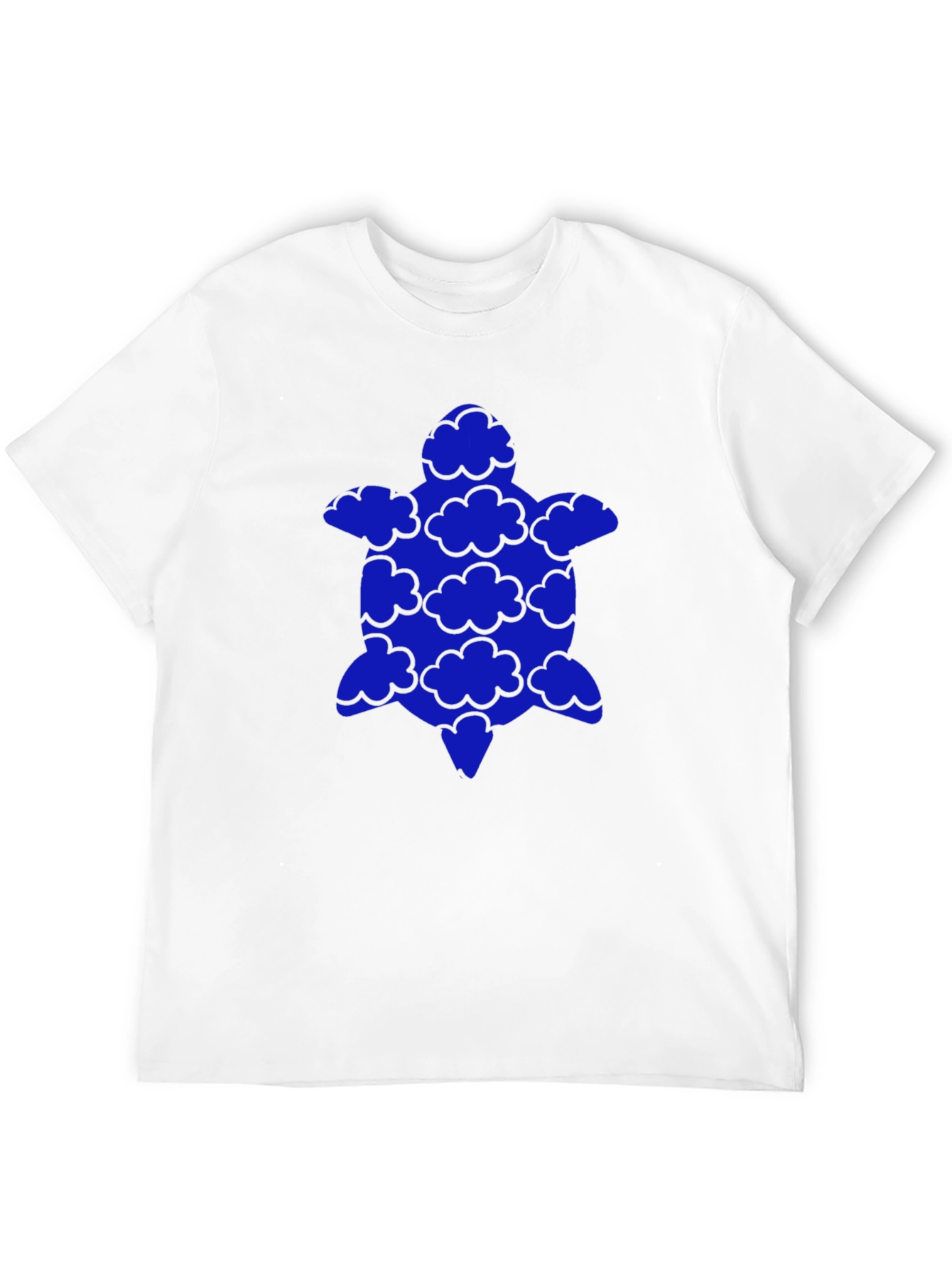 Cloud Turtle Graphic Tee - Soft Black Cotton T-Shirt
