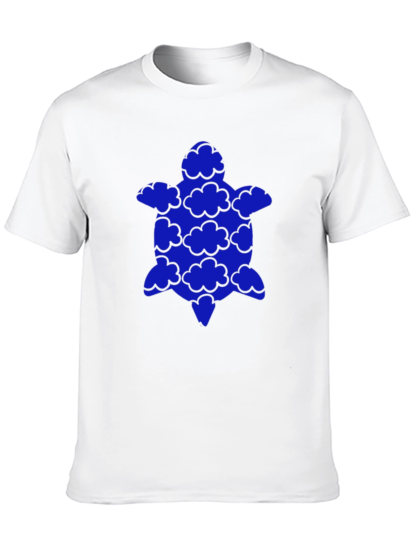 Cloud Turtle Graphic Tee - Soft Black Cotton T-Shirt