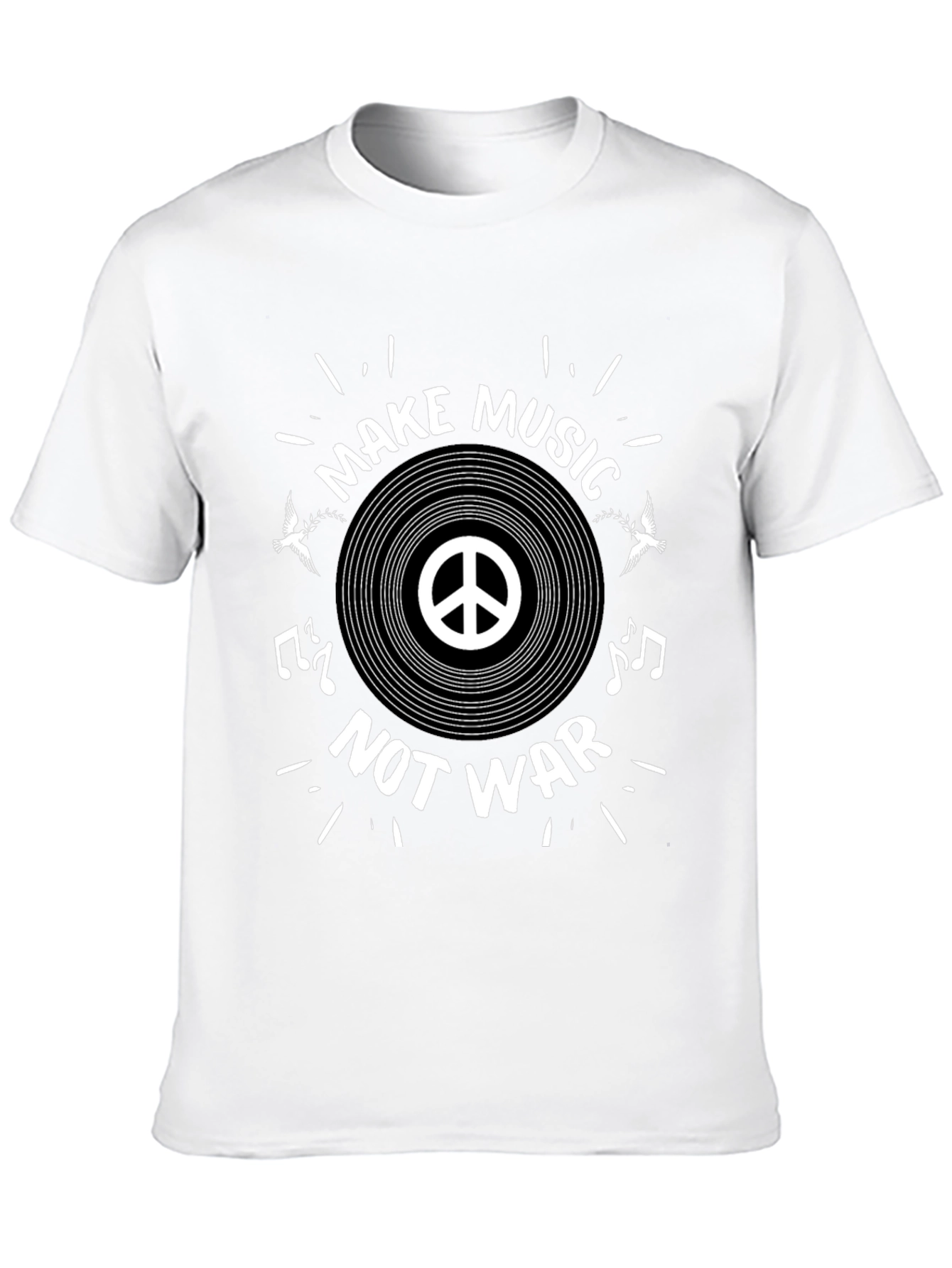 Make Music Not War Graphic Tee