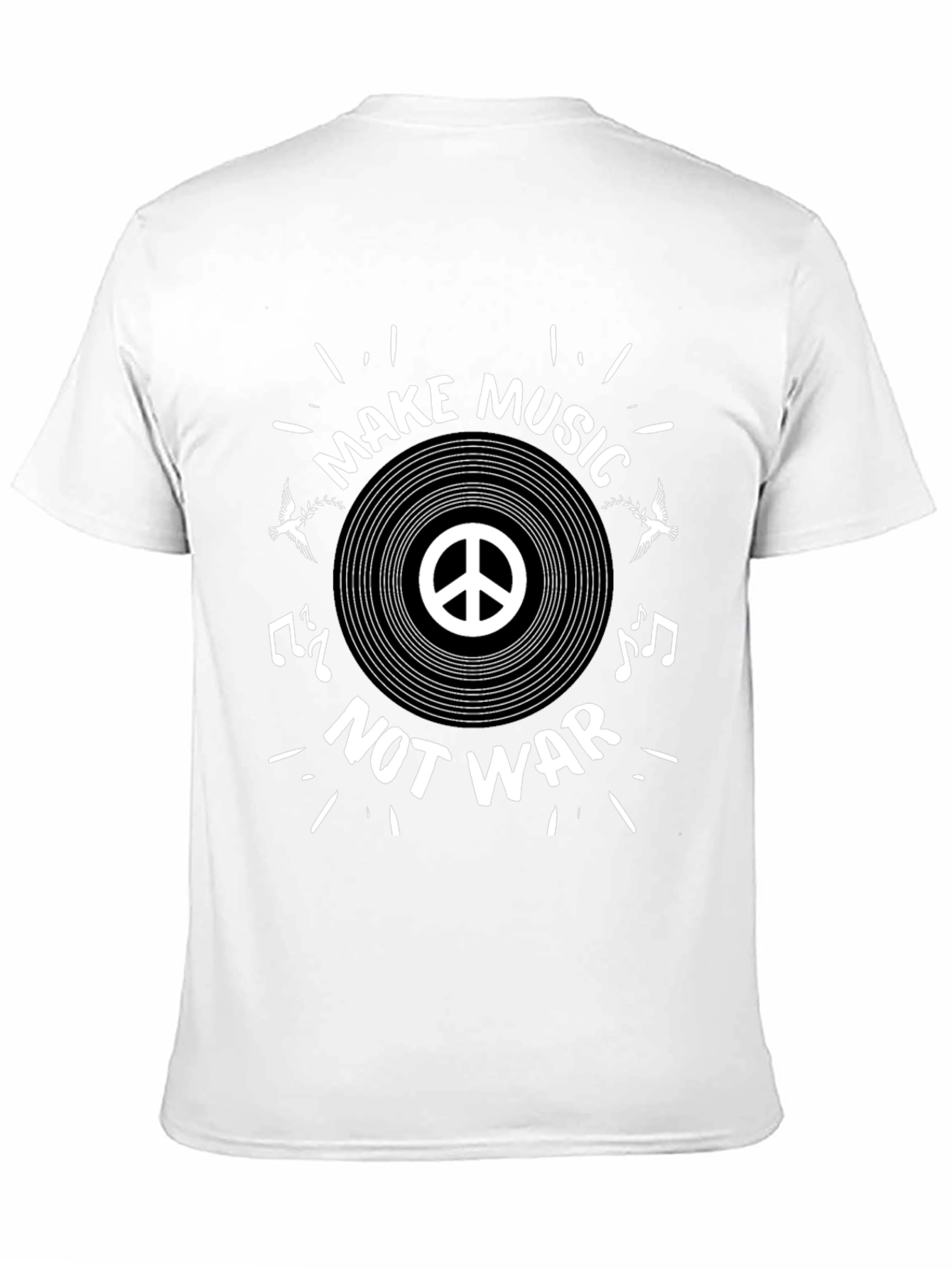 Make Music Not War Graphic Tee