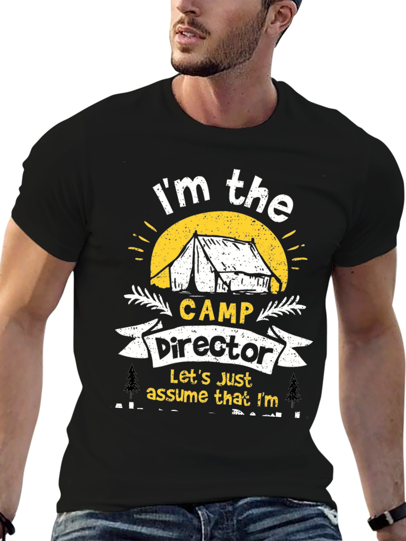 Camp Director Novelty Graphic T-Shirt