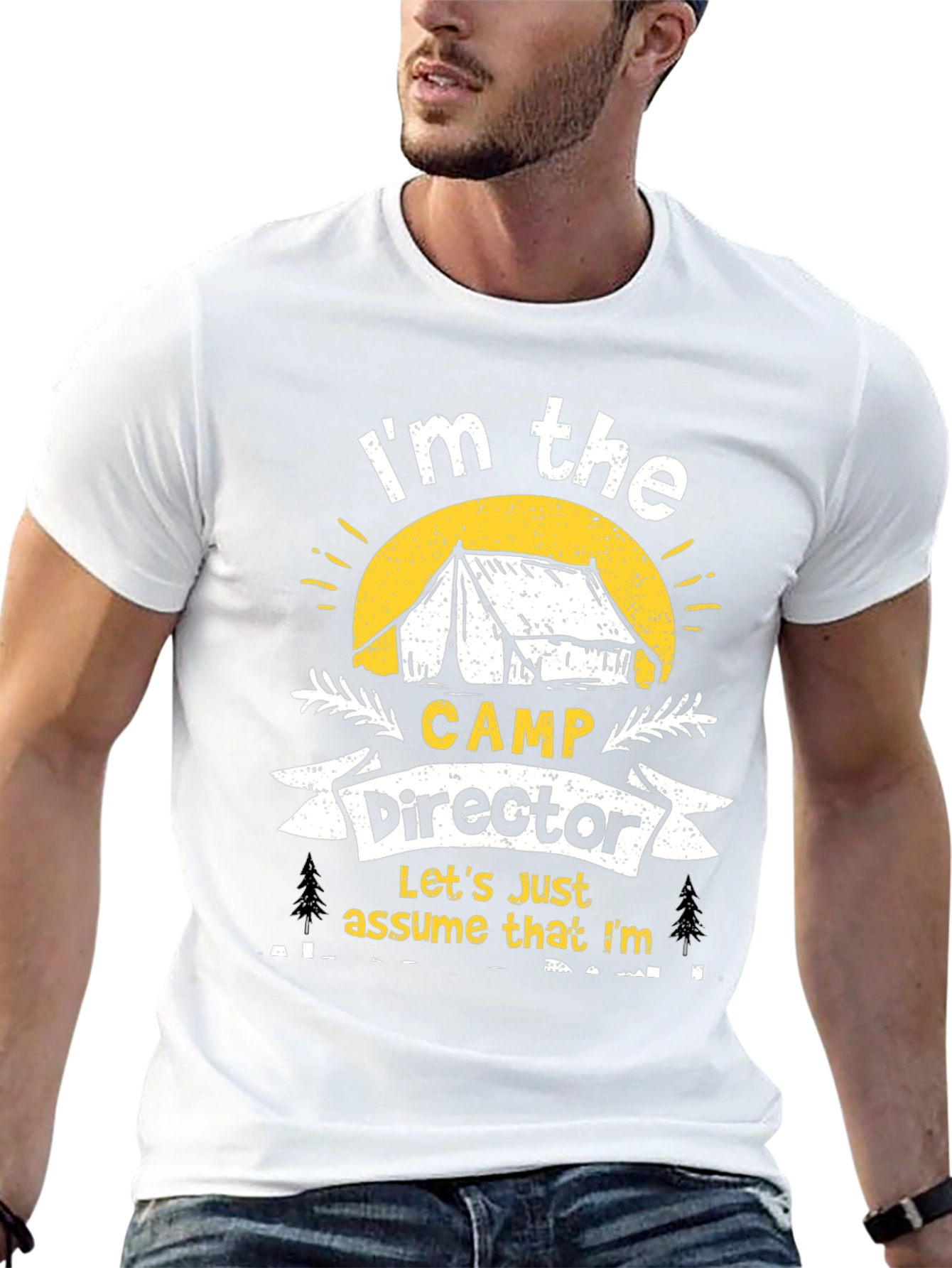 Camp Director Novelty Graphic T-Shirt
