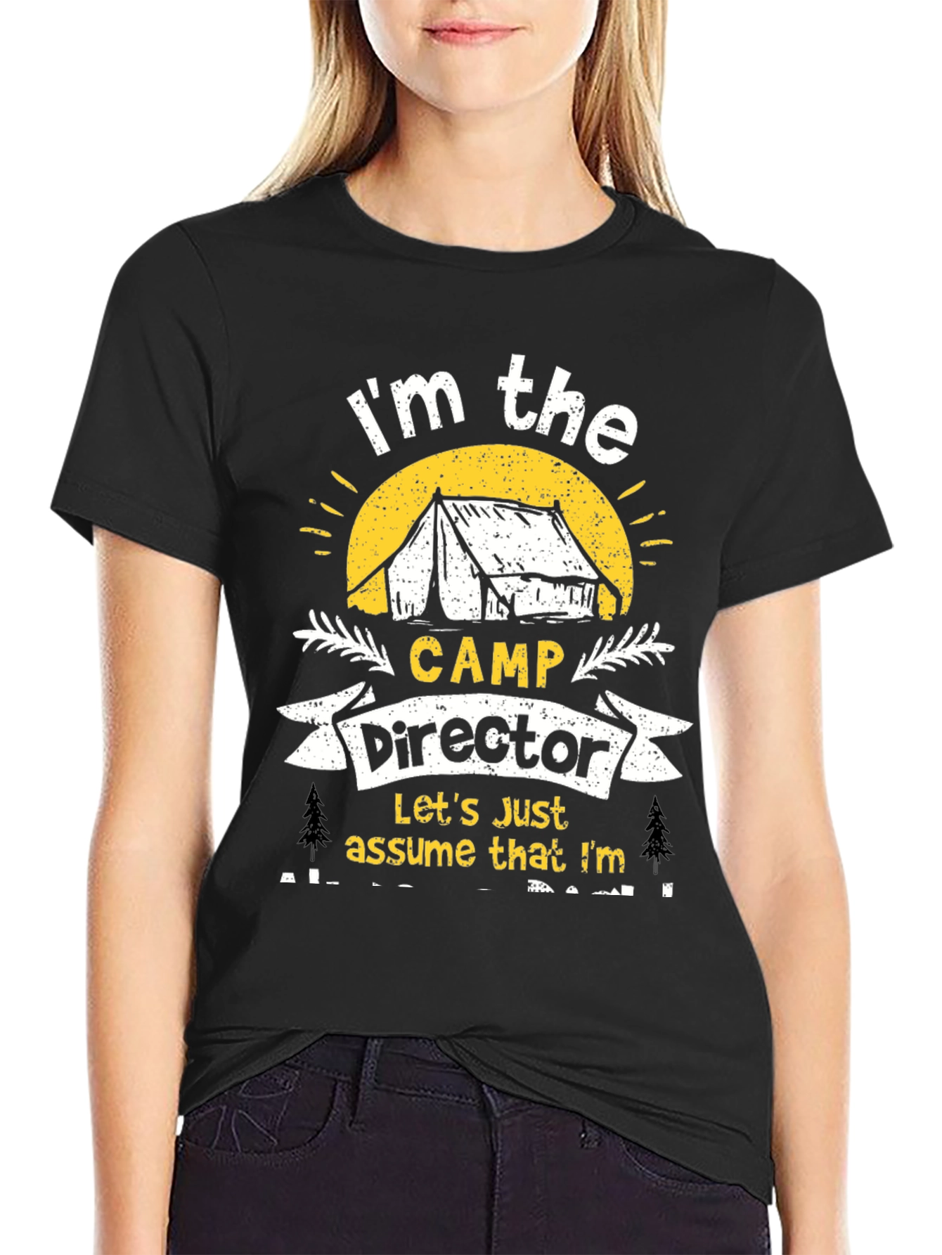 Camp Director Novelty Graphic T-Shirt