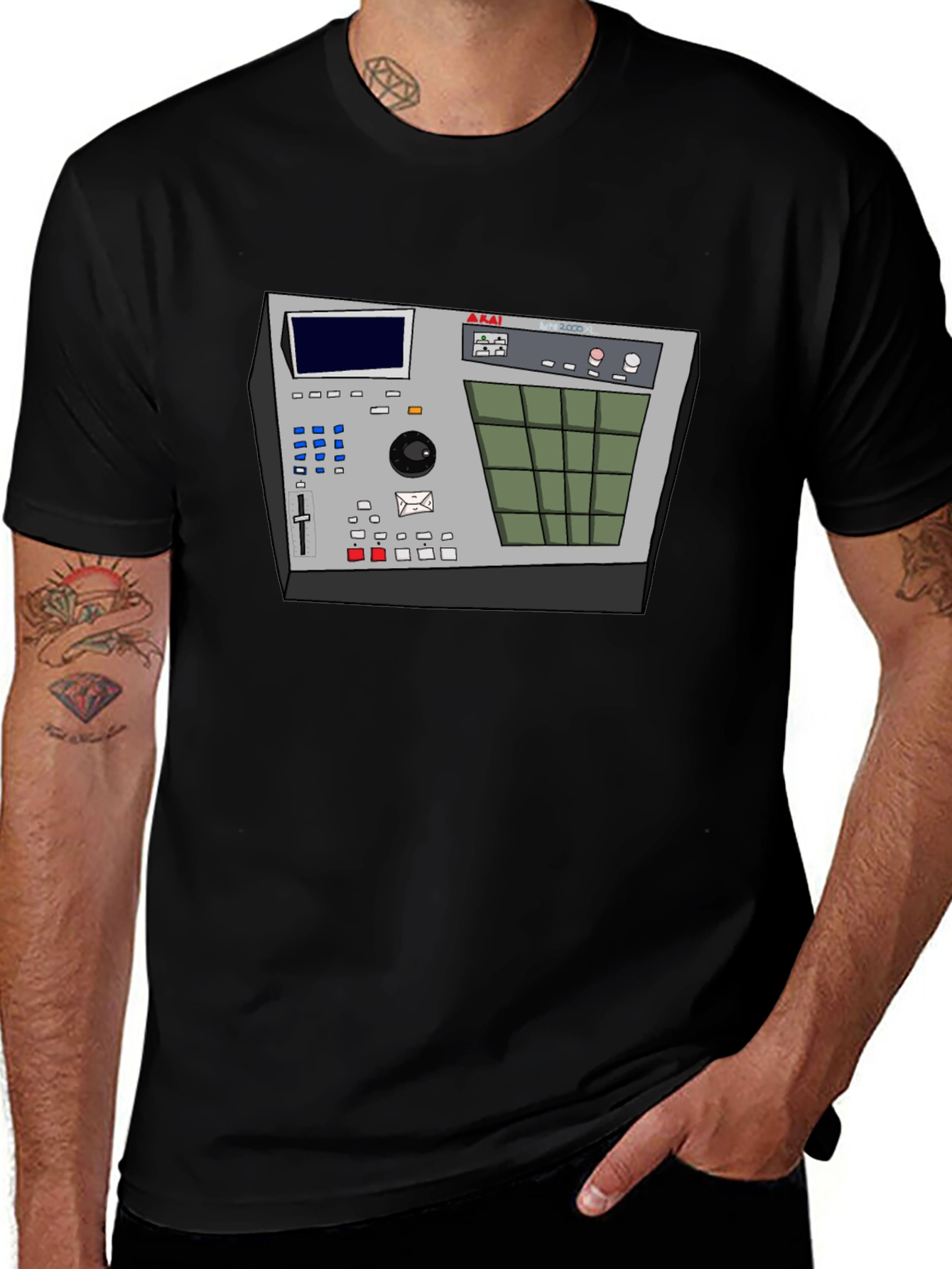 MPC Style T-Shirt - Black Cotton Tee