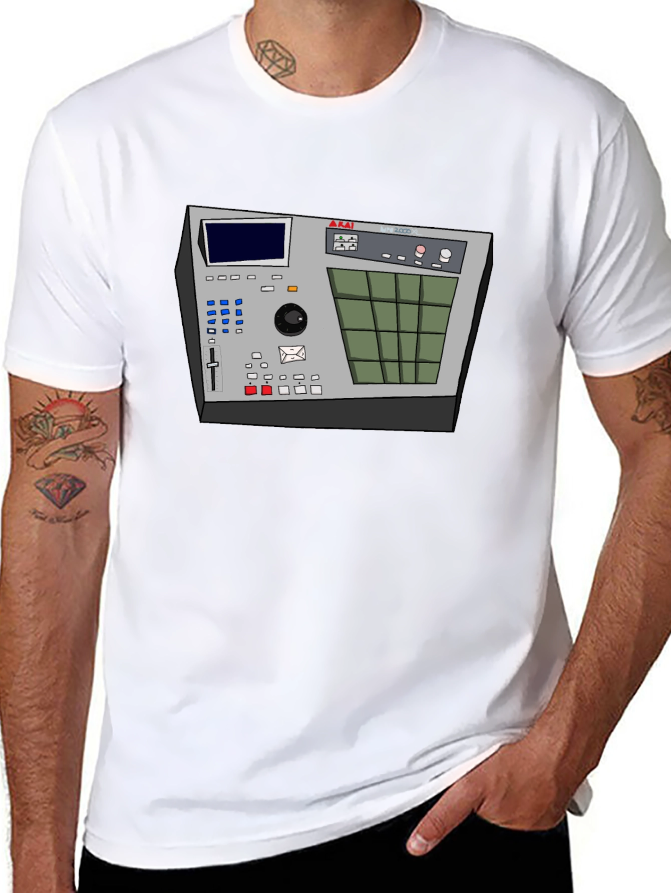 MPC Style T-Shirt - Black Cotton Tee