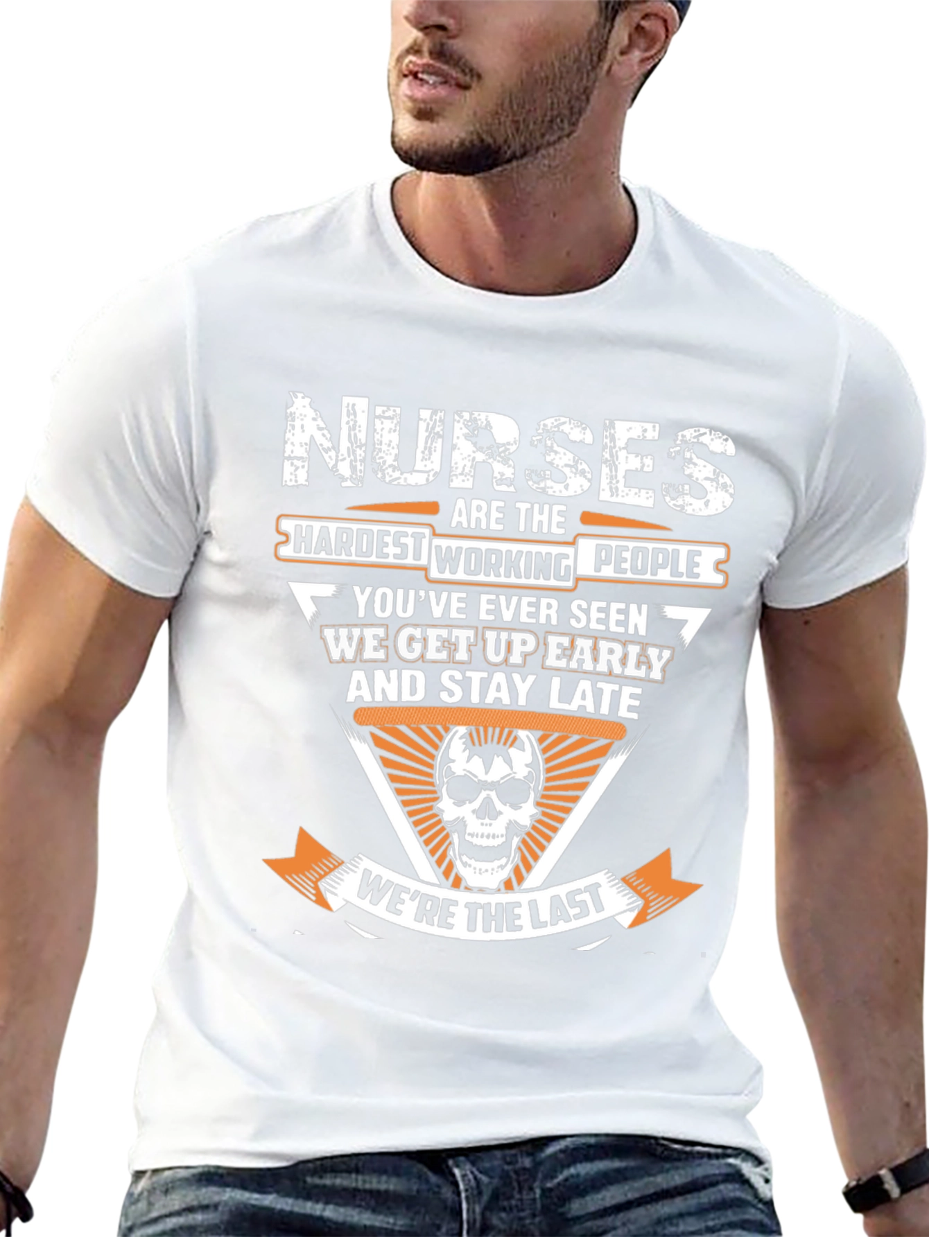 Nurses Hardest Working People Graphic T-Shirt