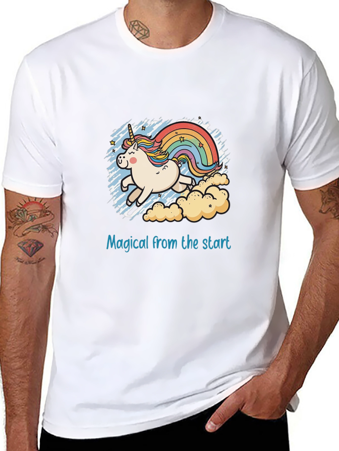 Magical Unicorn Rainbow T-Shirt