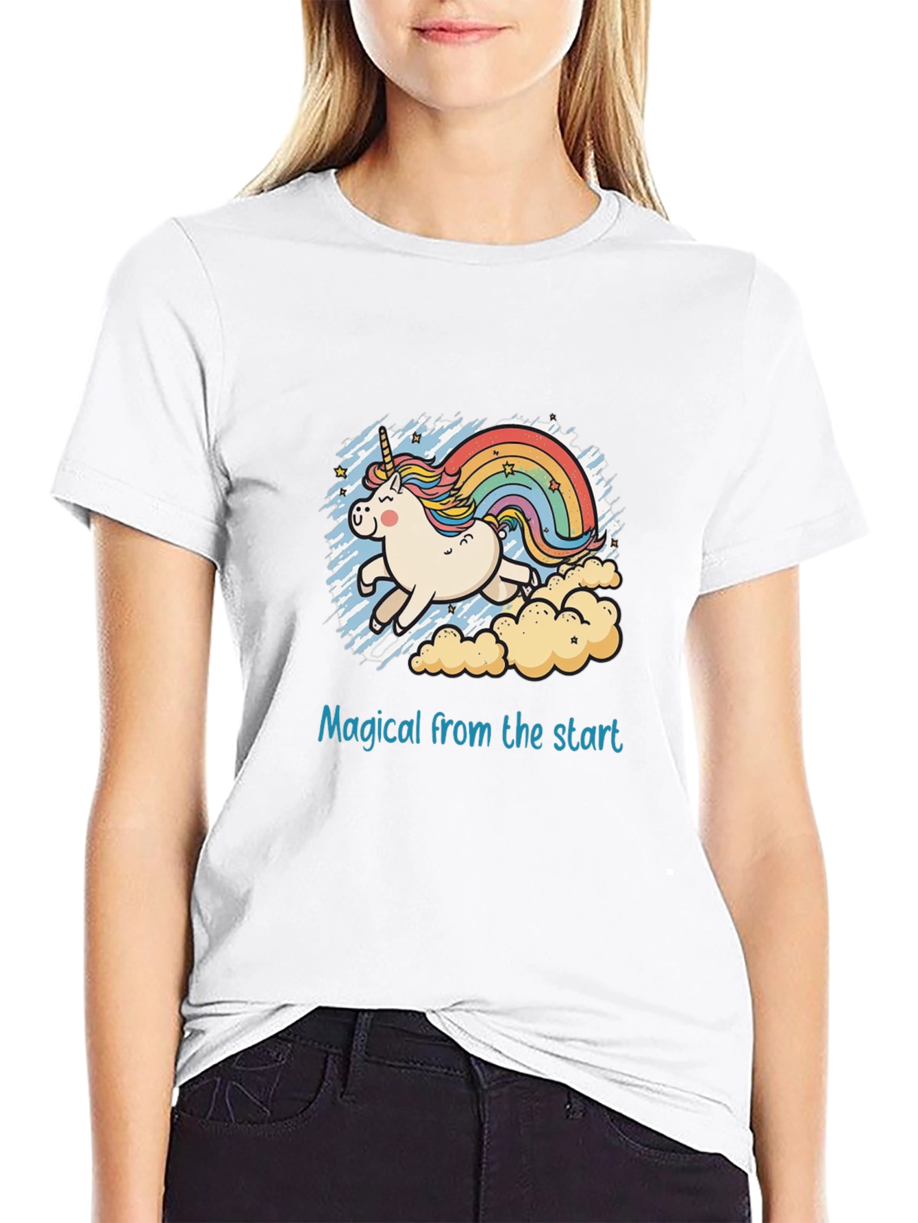 Magical Unicorn Rainbow T-Shirt