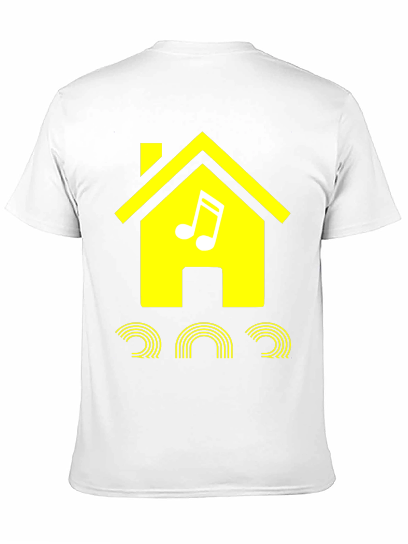 House Music Graphic Tee - Stylish Black Cotton T-Shirt