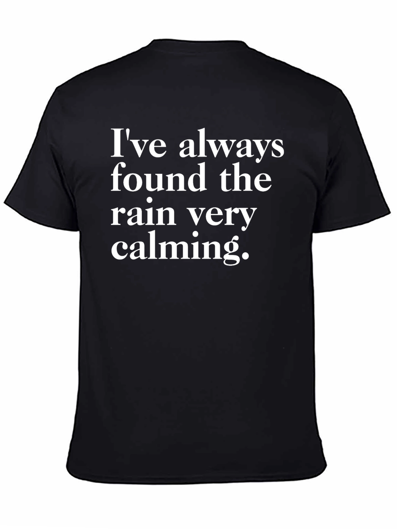Rain Calming T-Shirt - Unisex Soft Style Tee