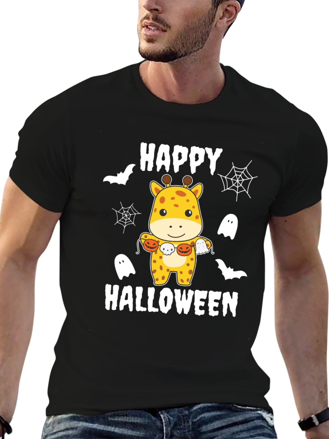 Happy Halloween Giraffe T-Shirt