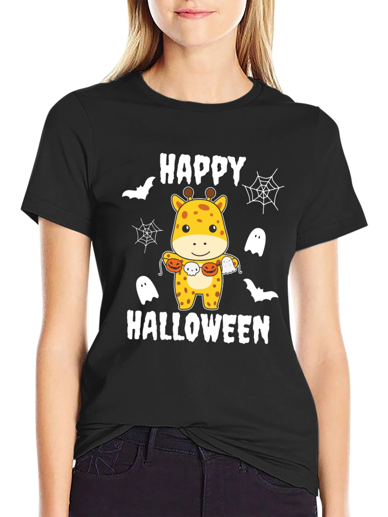 Happy Halloween Giraffe T-Shirt